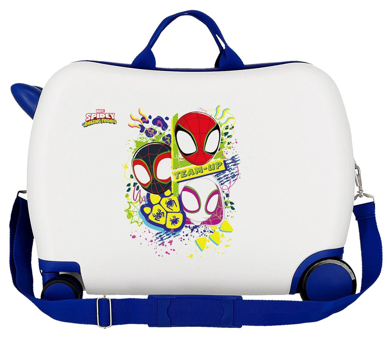 2129842 MALETA INF.ABS 4R.(2 MULTI.). SPIDEY TOGETHER BLANCO - Image 2