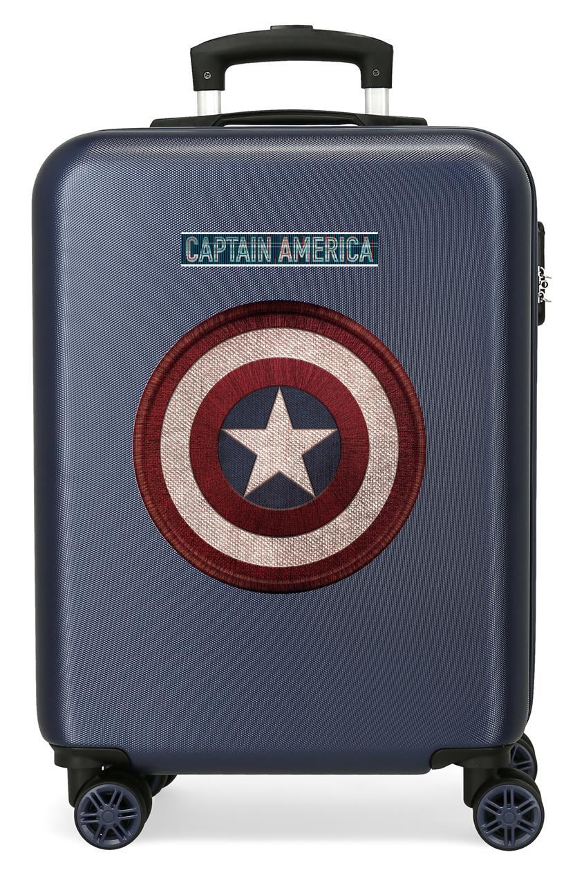 2221721 TROLLEY ABS 55CM. 4R. CAPITAN AMERICA