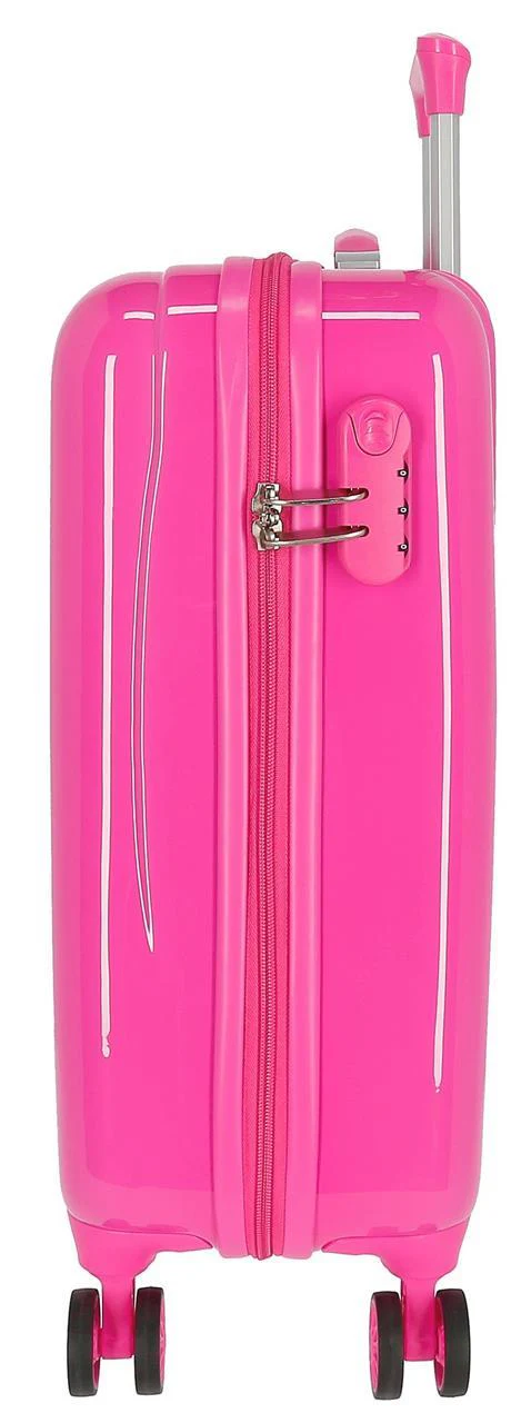 2271722 TROLLEY ABS 55CM.4R. MINNIE GOLDEN DAYS FUCSIA - Image 2