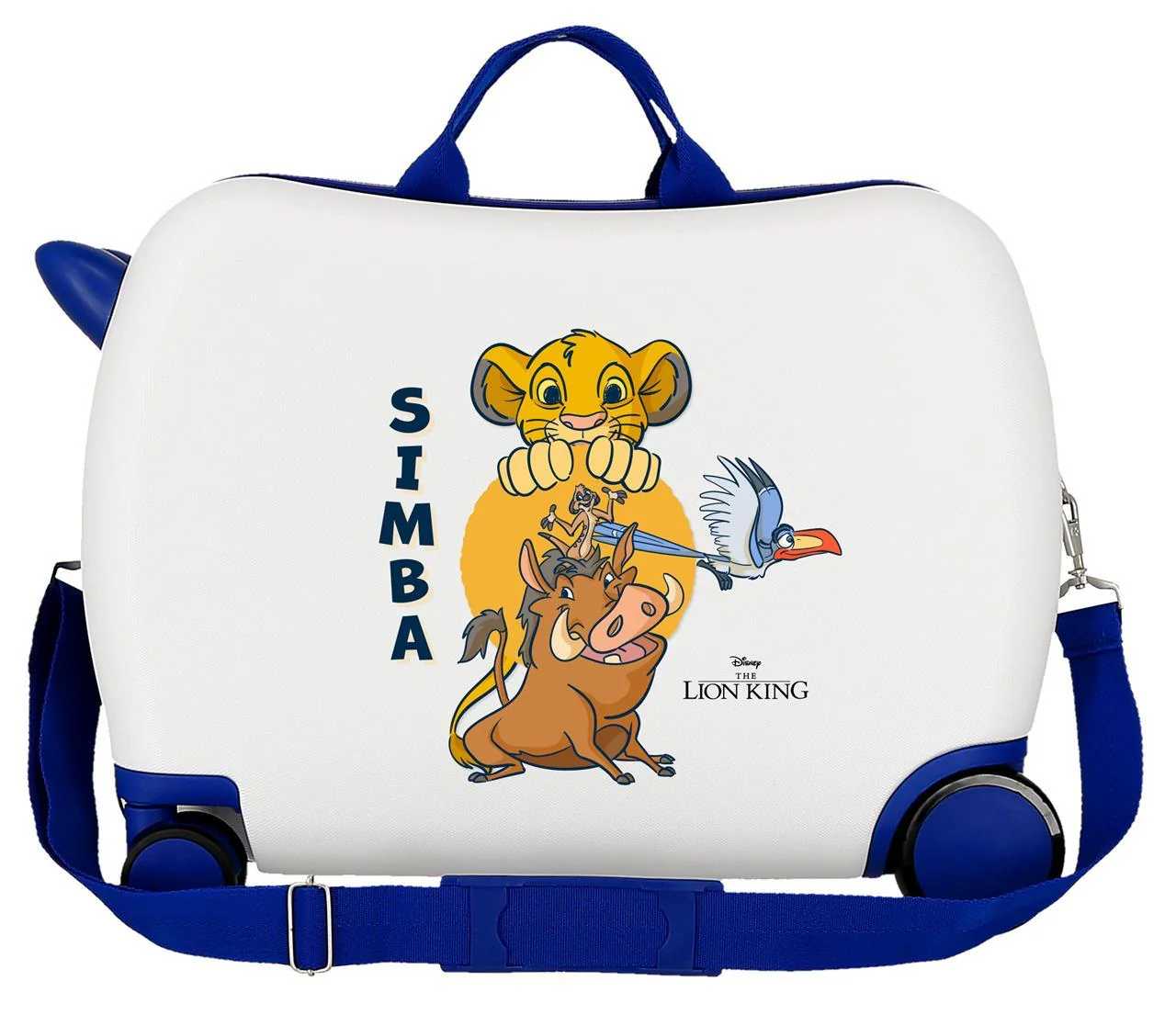 2449863 MALETA INF.ABS 4R.(2 MULTI.). SIMBA´S FRIENDS BLANCO - Image 2