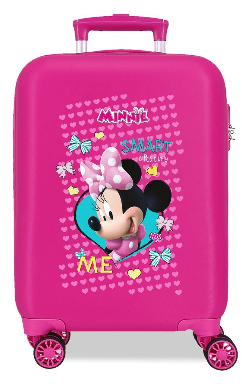 25613E1 TROLLEY ABS 50CM.4R.ENJOY MINNIE