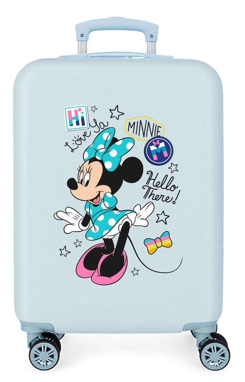 2561464 TROLLEY ABS 55CM. 4R. ENJOY MINNIE HI LOVE
