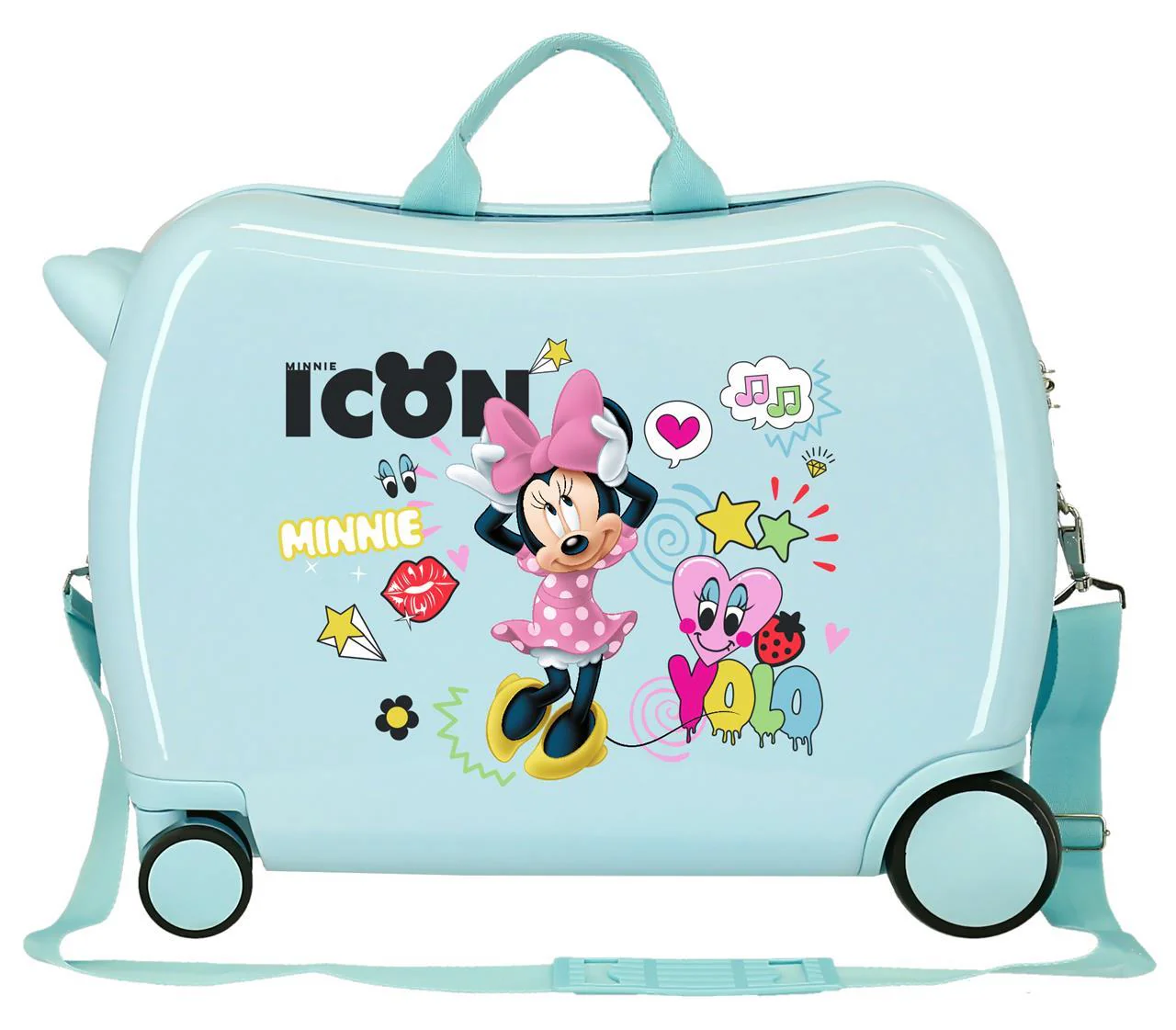 2569863 MALETA INF.ABS 4R.(2 MULTI.) 50CM. MINNIE ICON - Image 2