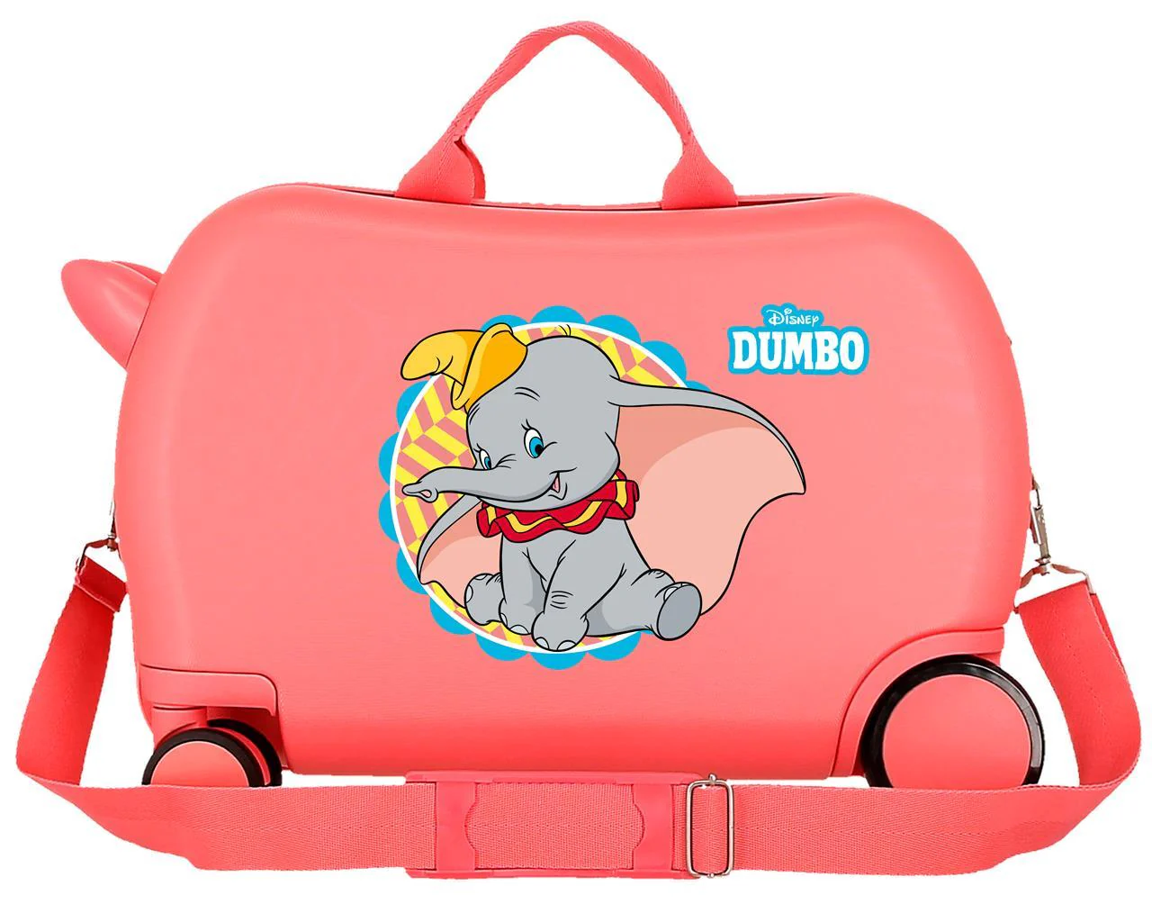 2661027 MALETA INF.ABS 4R.(2 MULTI.) 45CM. DUMBO CORAL - Image 2