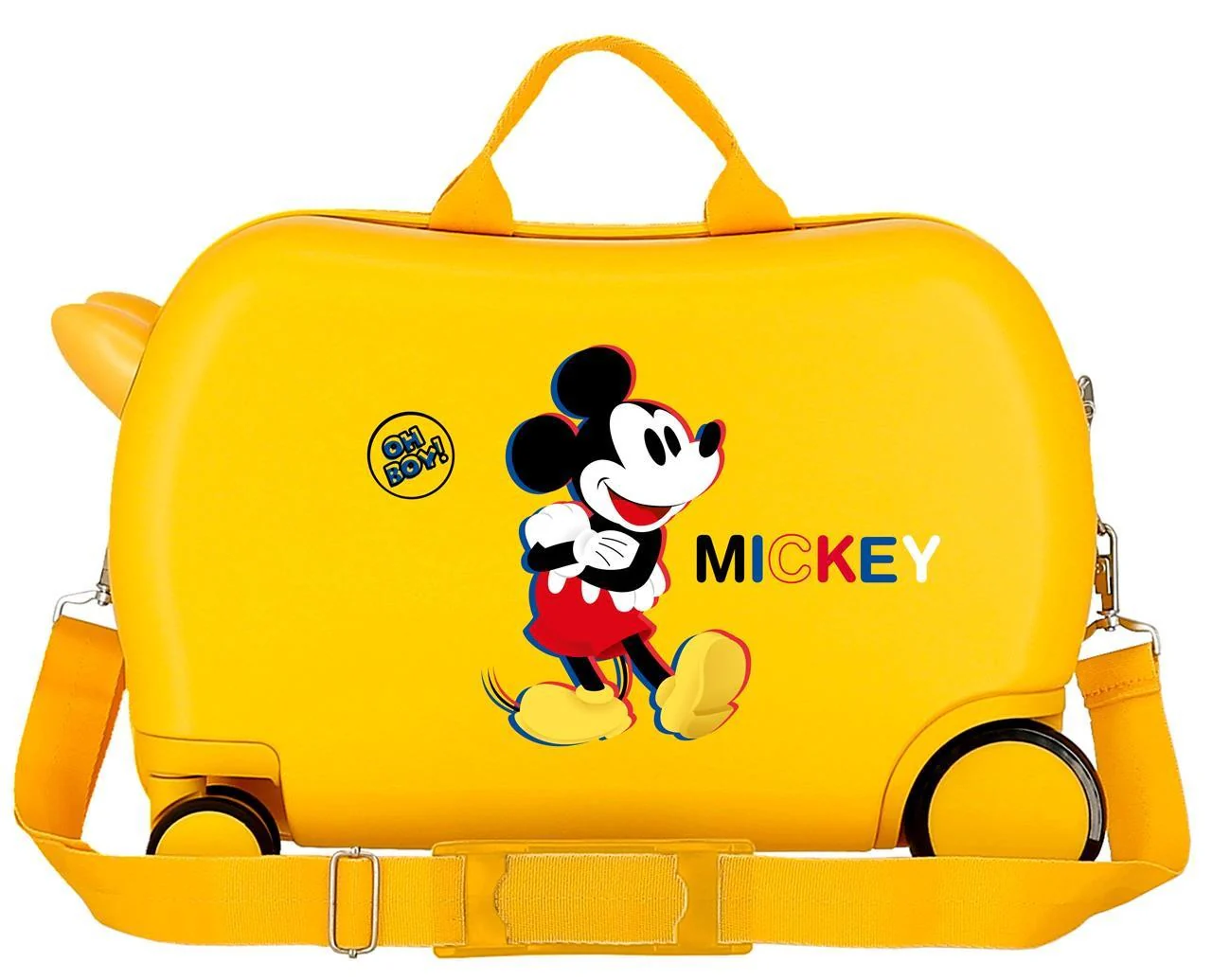 2921022 MALETA INF.ABS 4R.(2 MULTI.) 45CM. MICKEY 3D OCRE - Image 3