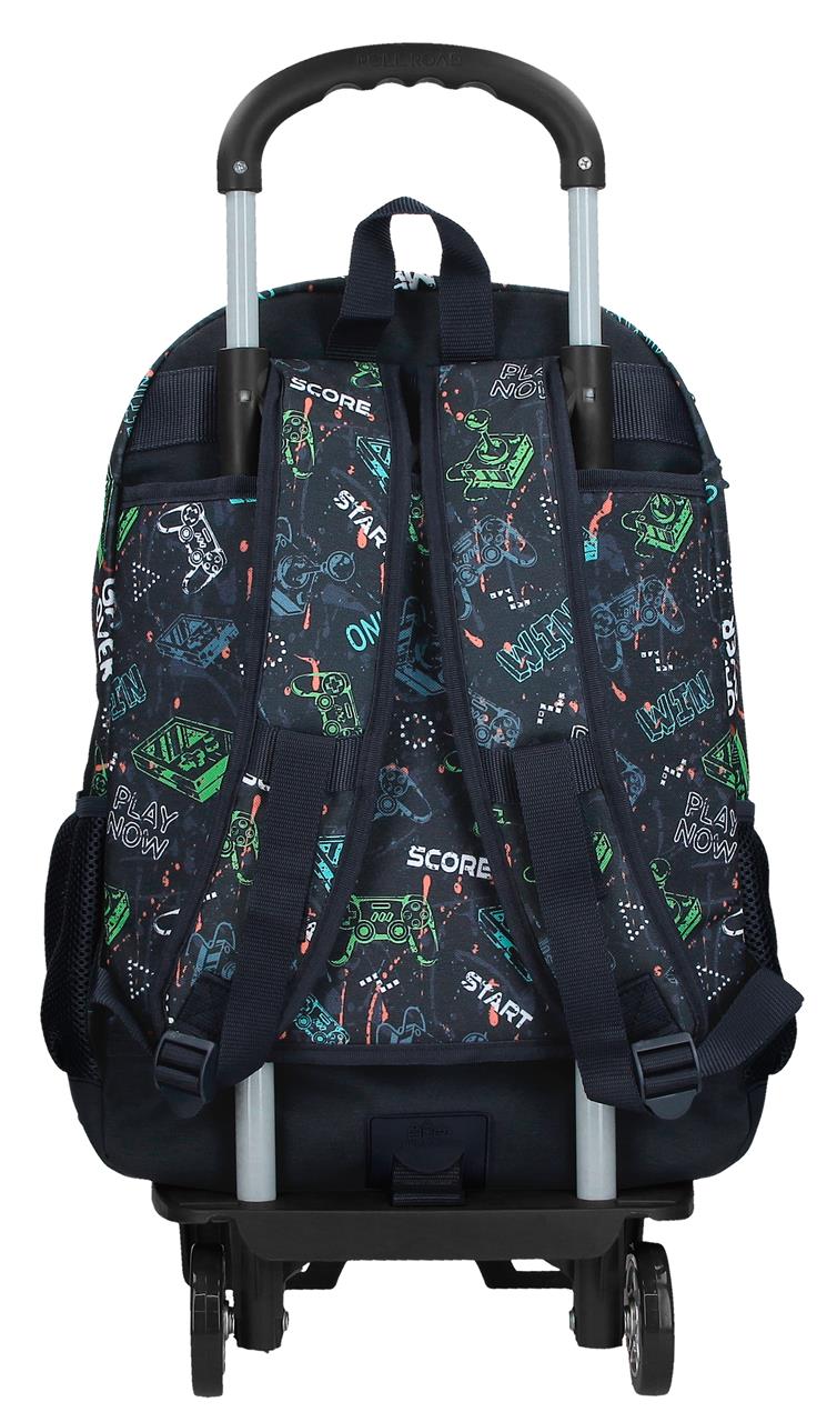 30926T1 MOCHILA ADAP. 44CM 2C. C/CARRO. MOVOM GAME OVER - Image 4