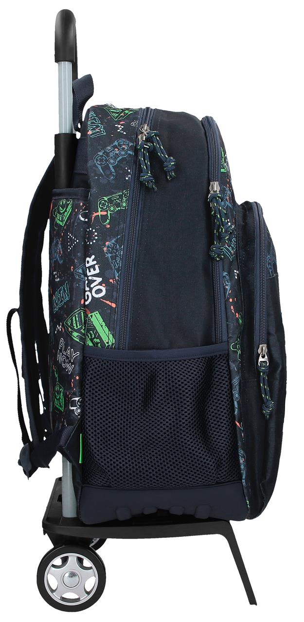 30926T1 MOCHILA ADAP. 44CM 2C. C/CARRO. MOVOM GAME OVER - Image 5