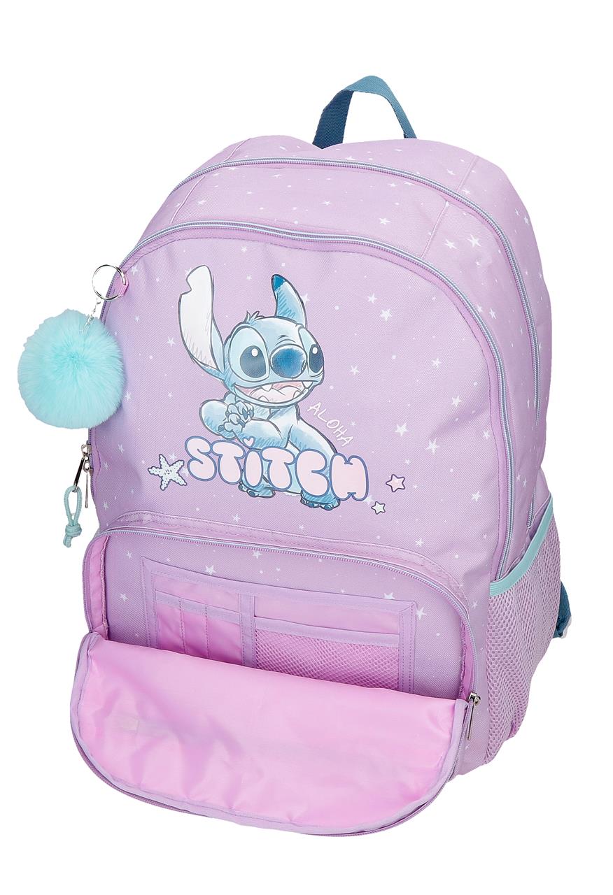 3162641 MOCHILA 44CM 2C. LOVELY STITCH - Image 2