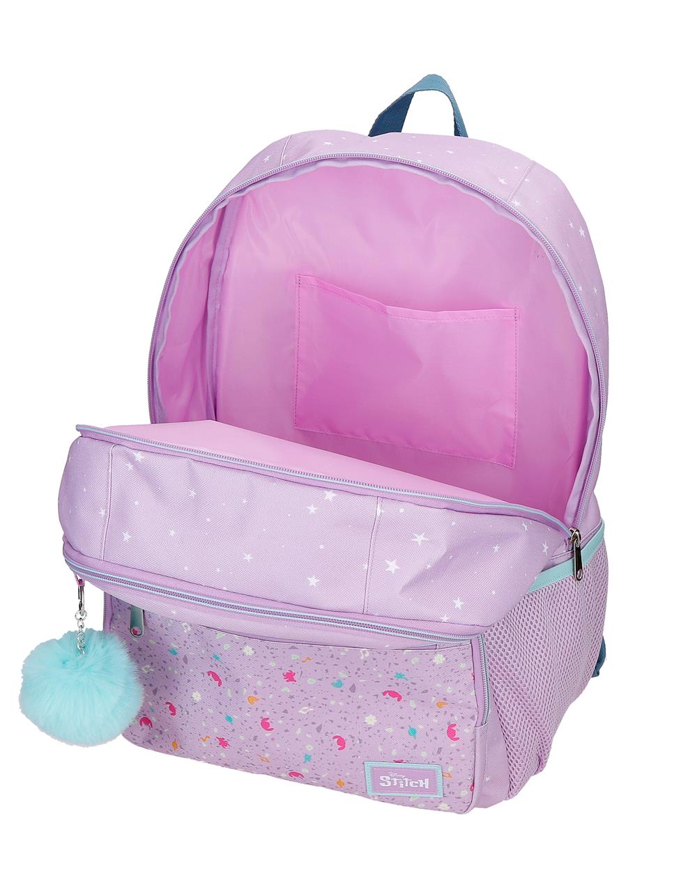 3162641 MOCHILA 44CM 2C. LOVELY STITCH - Image 6
