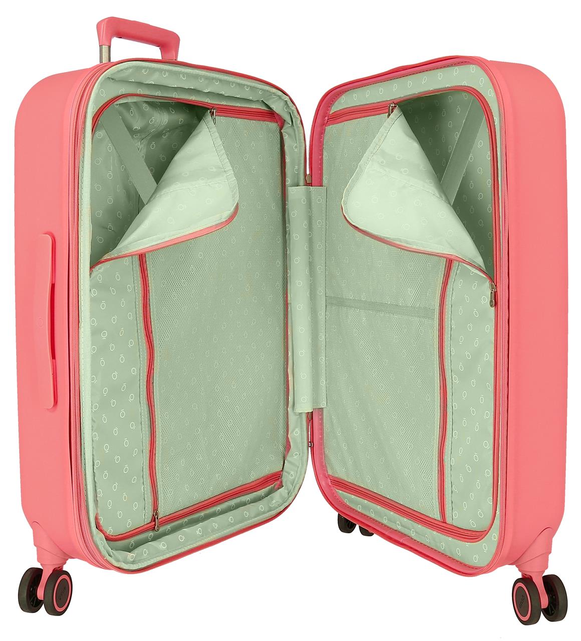 3199541 SET/2 TROLLEY ABS 55-70CM.4R. STITCH PLAYFUL CORAL - Image 10