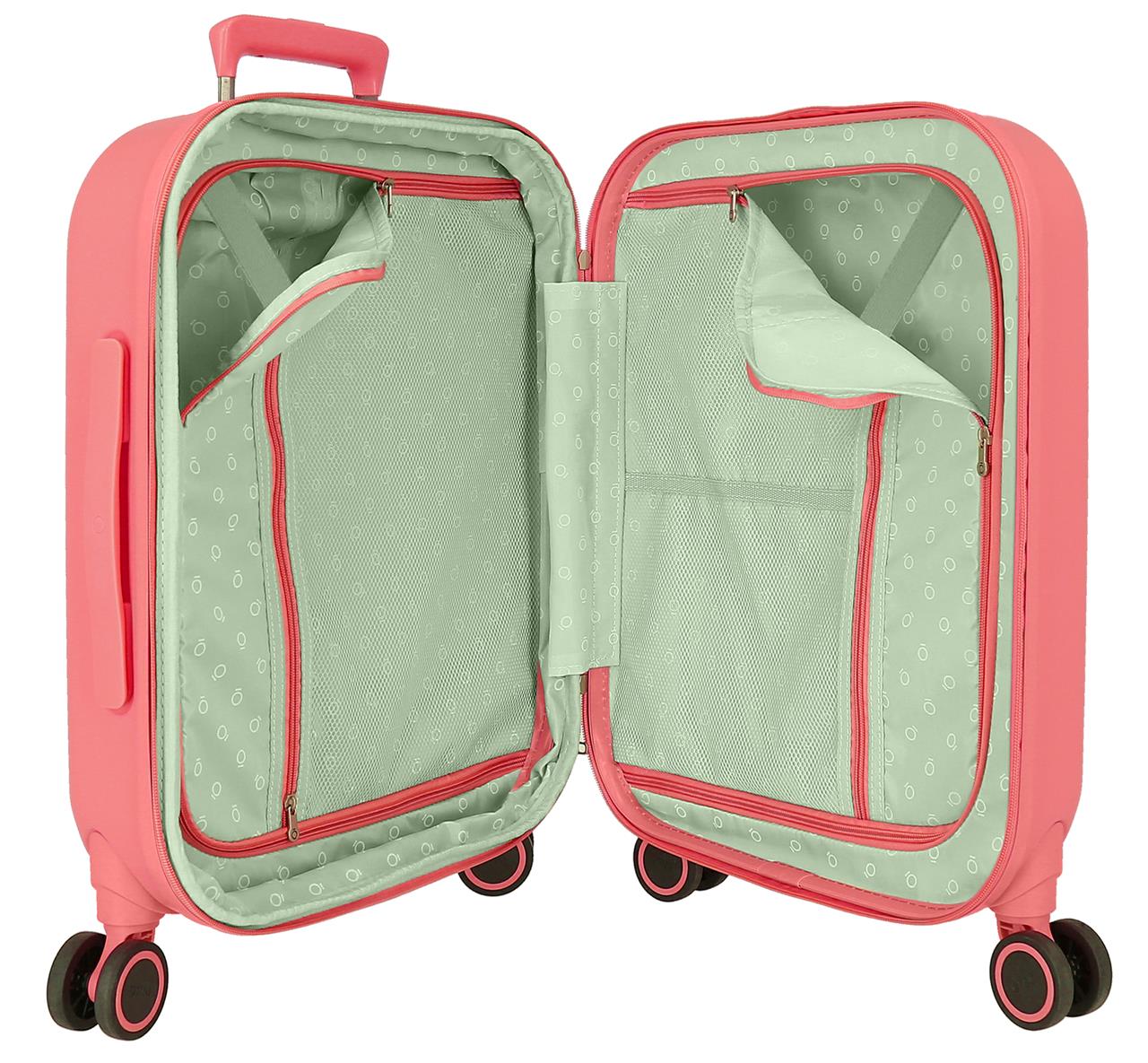 3199541 SET/2 TROLLEY ABS 55-70CM.4R. STITCH PLAYFUL CORAL - Image 5
