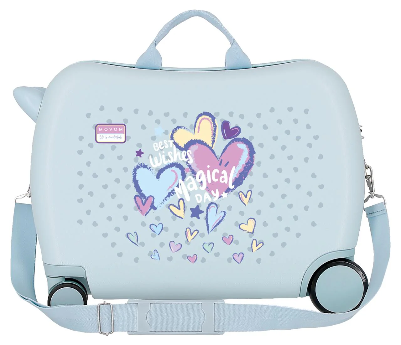 3219841 MALETA INF.ABS 4R.(2 MULTI.) 50CM. MOVOM BEST WISHES - Image 2