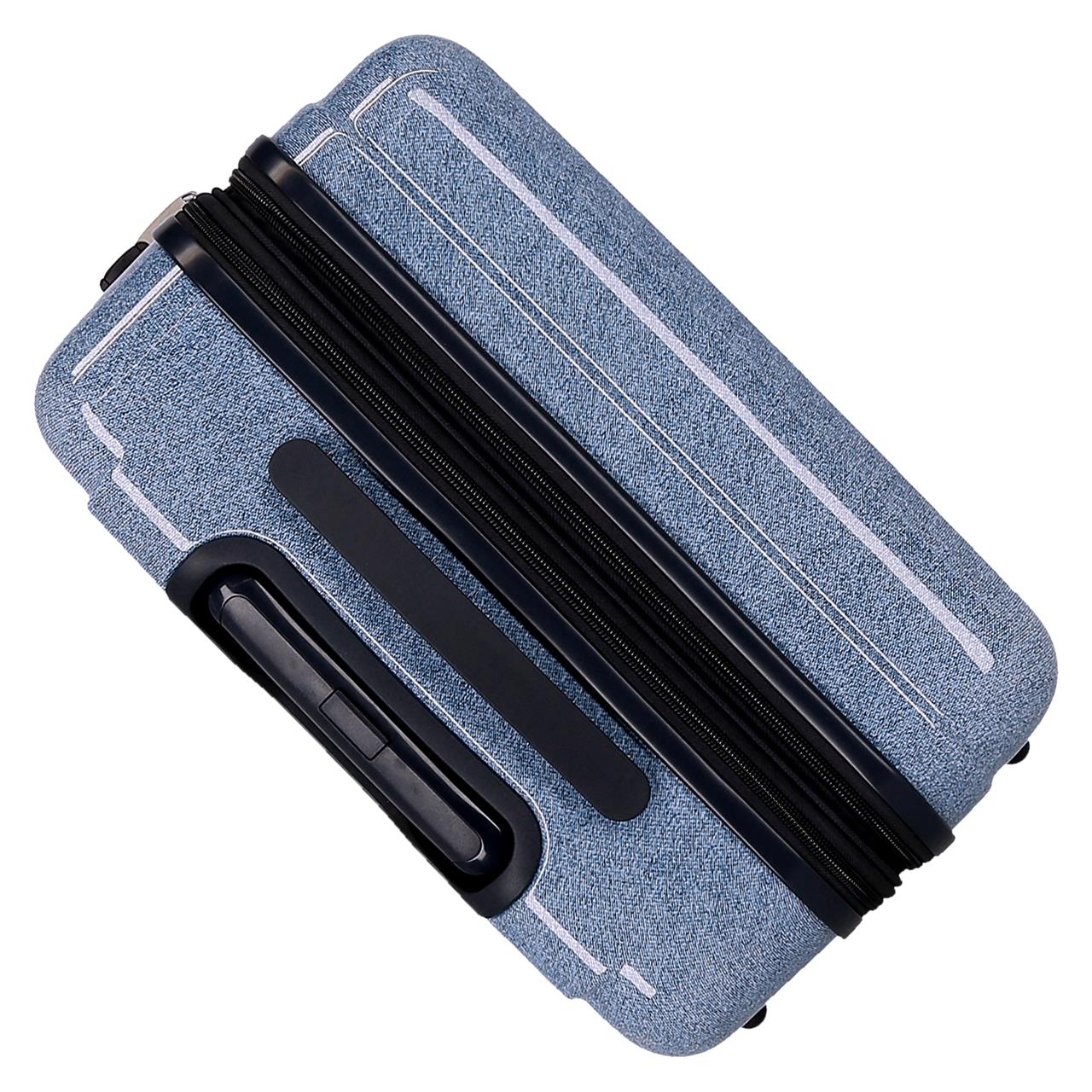 3261241 TROLLEY ABS 65CM.4R MOVOM SPRING VIBES DENIM - Image 4