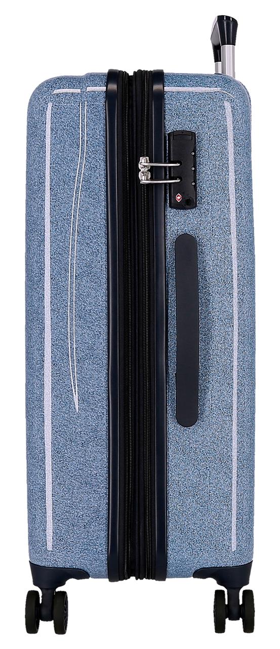 3261241 TROLLEY ABS 65CM.4R MOVOM SPRING VIBES DENIM - Image 5