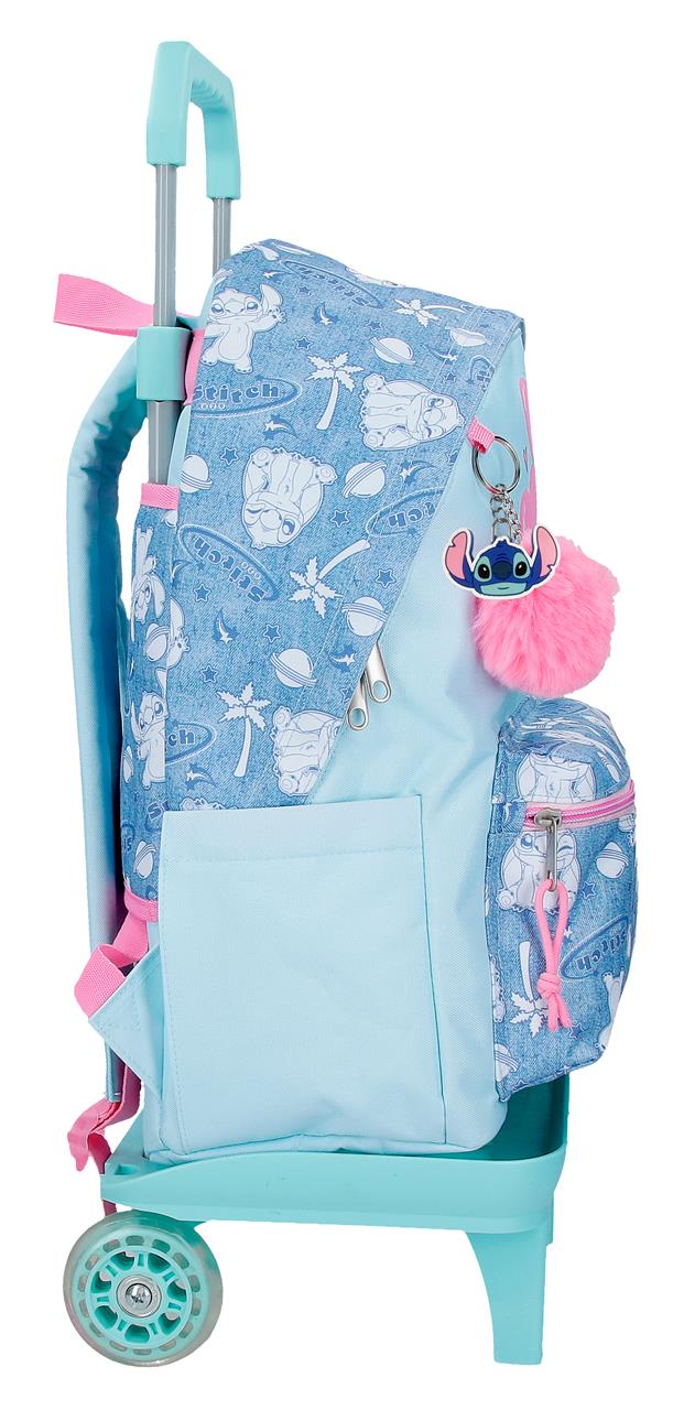 32925V1 MOCHILA ADAP. 44CM. C/CARRO. STITCH HEARTS - Image 6