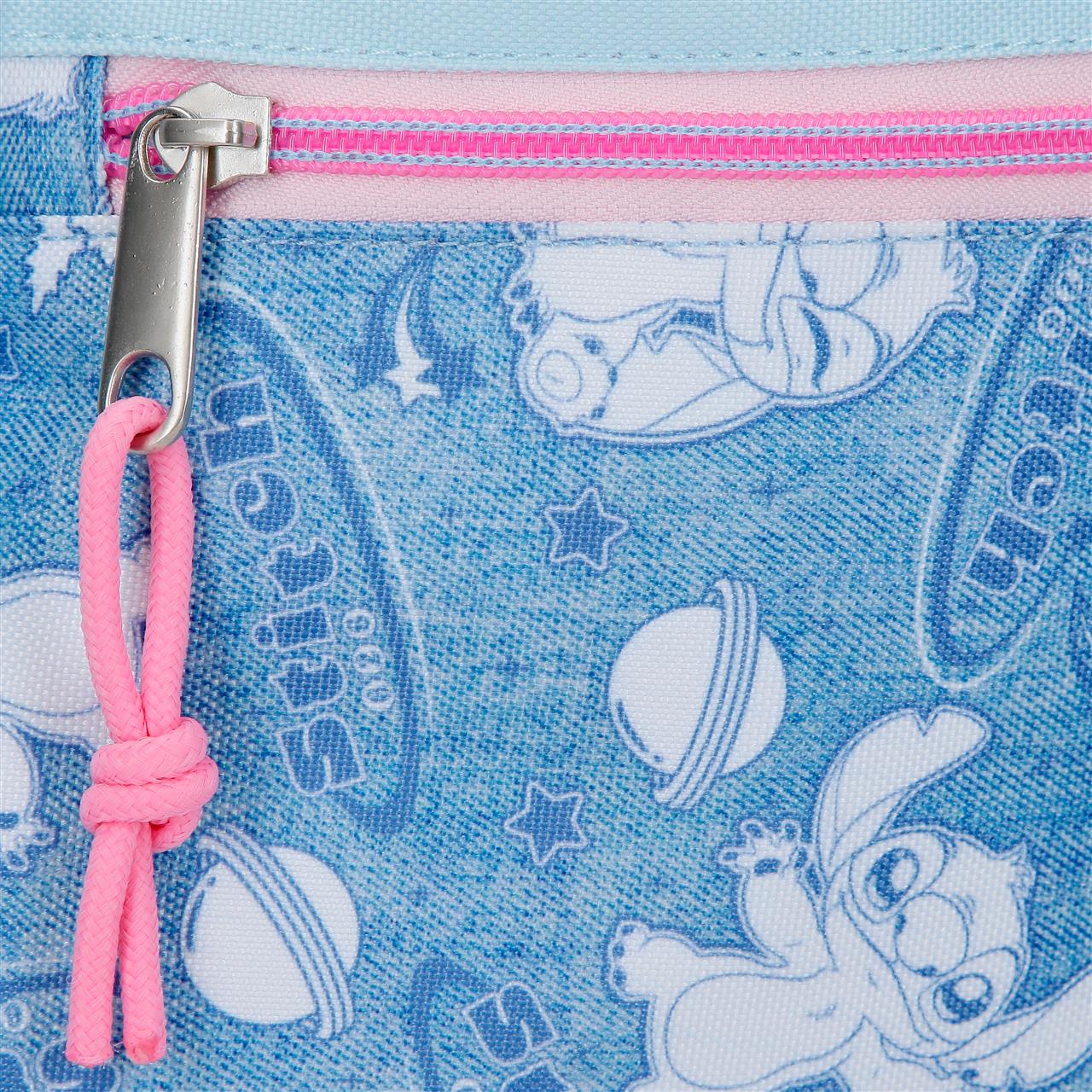3292941 MOCHILA COMPACT DESM. 2R. STITCH HEARTS - Image 8