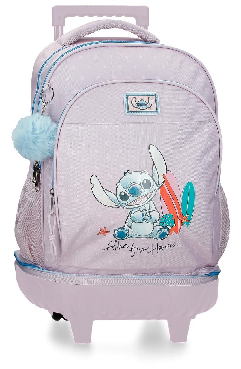 3312941 MOCHILA COMPACT DESM. 2R. STITCH FROM HAWAII