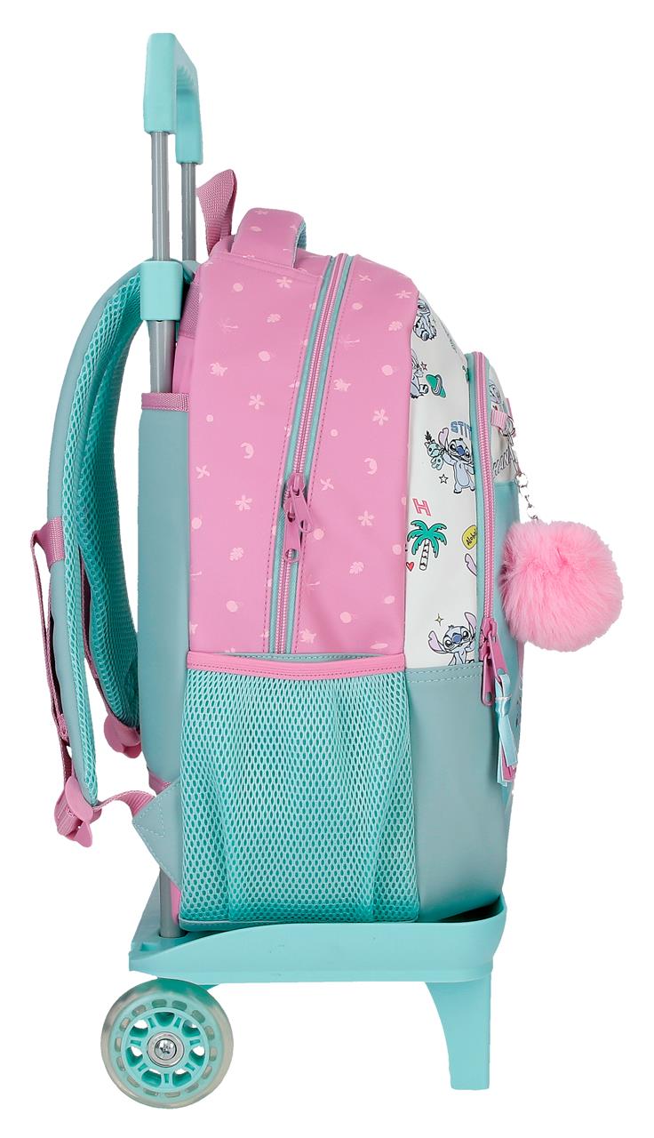 34723V1 MOCHILA ADAP. 42CM 2C. C/CARRO. STITCH LITTLE DESTRU - Image 5