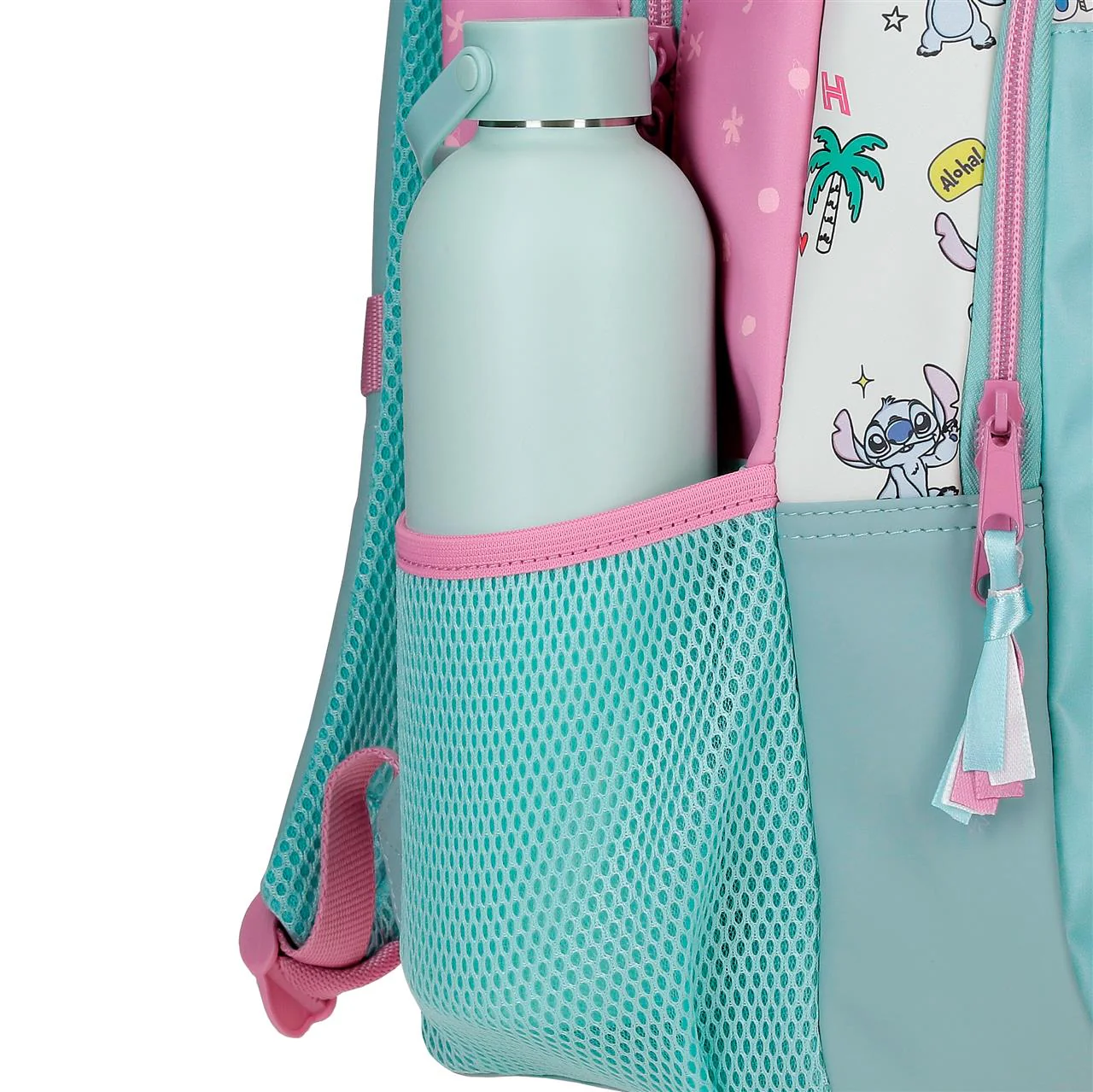 34723V1 MOCHILA ADAP. 42CM 2C. C/CARRO. STITCH LITTLE DESTRU - Image 6