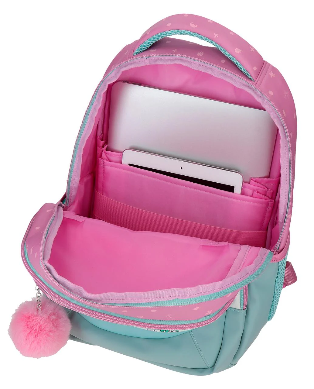 34724V1 MOCHILA ADAP. 42CM 3C. C/CARRO. STITCH - Image 2