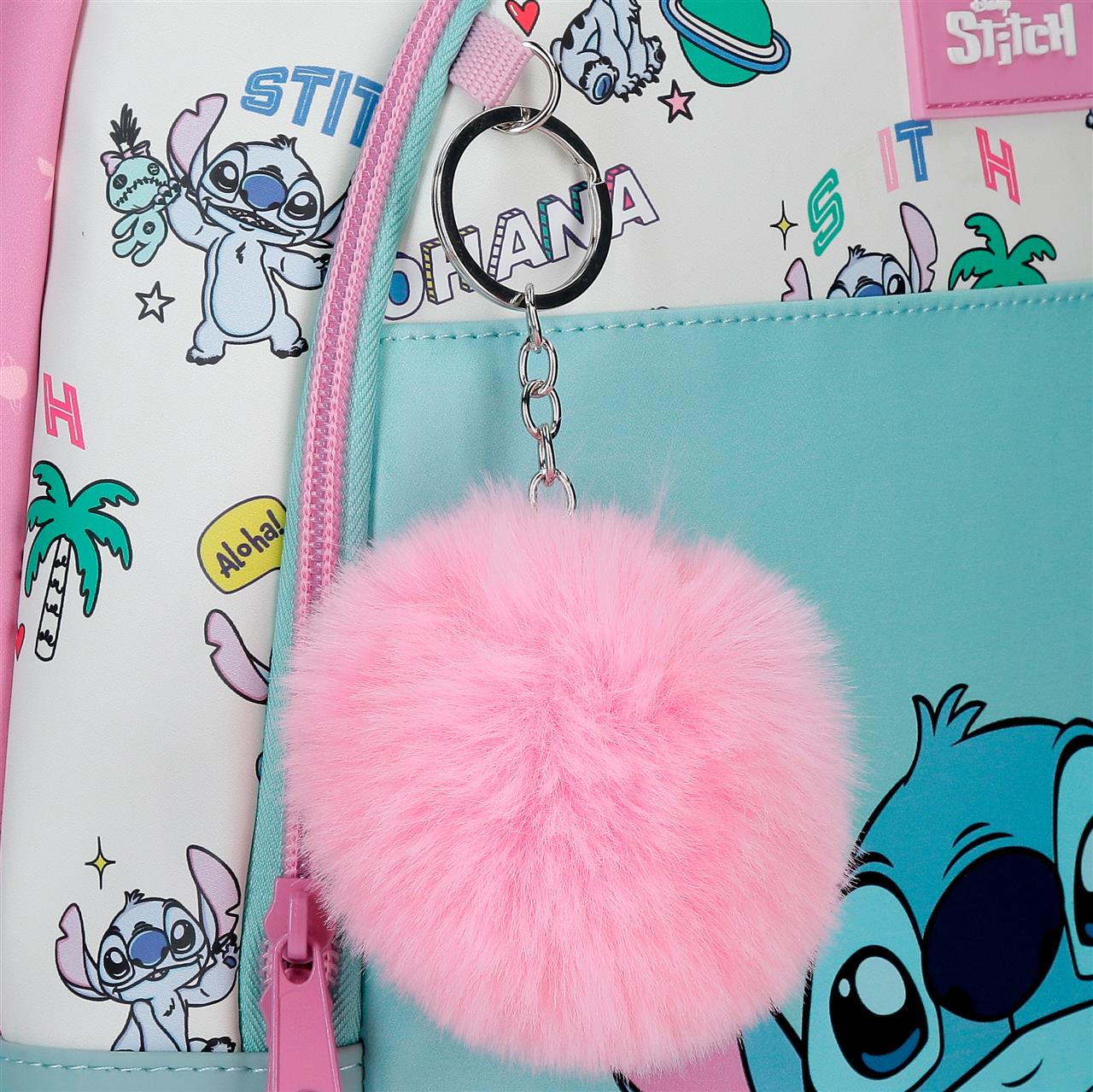 3472941 MOCHILA COMPACT DESM. 2R. STITCH LITTLE DESTRUCTION - Image 9