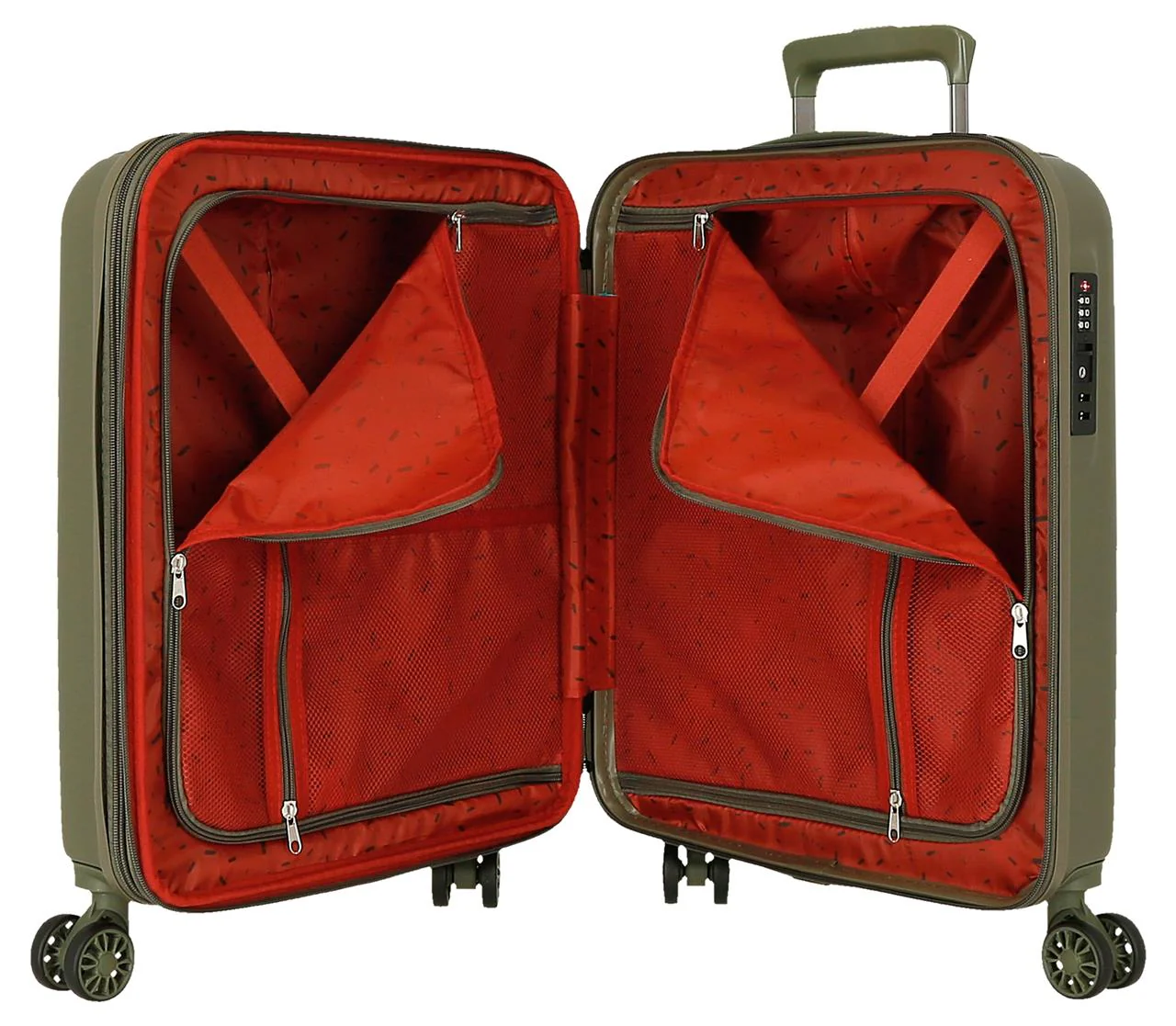 3498942 SET/2 TROLLEY ABS 55-65CM.4R.C/EXP. STAR WARS GREEN - Image 2