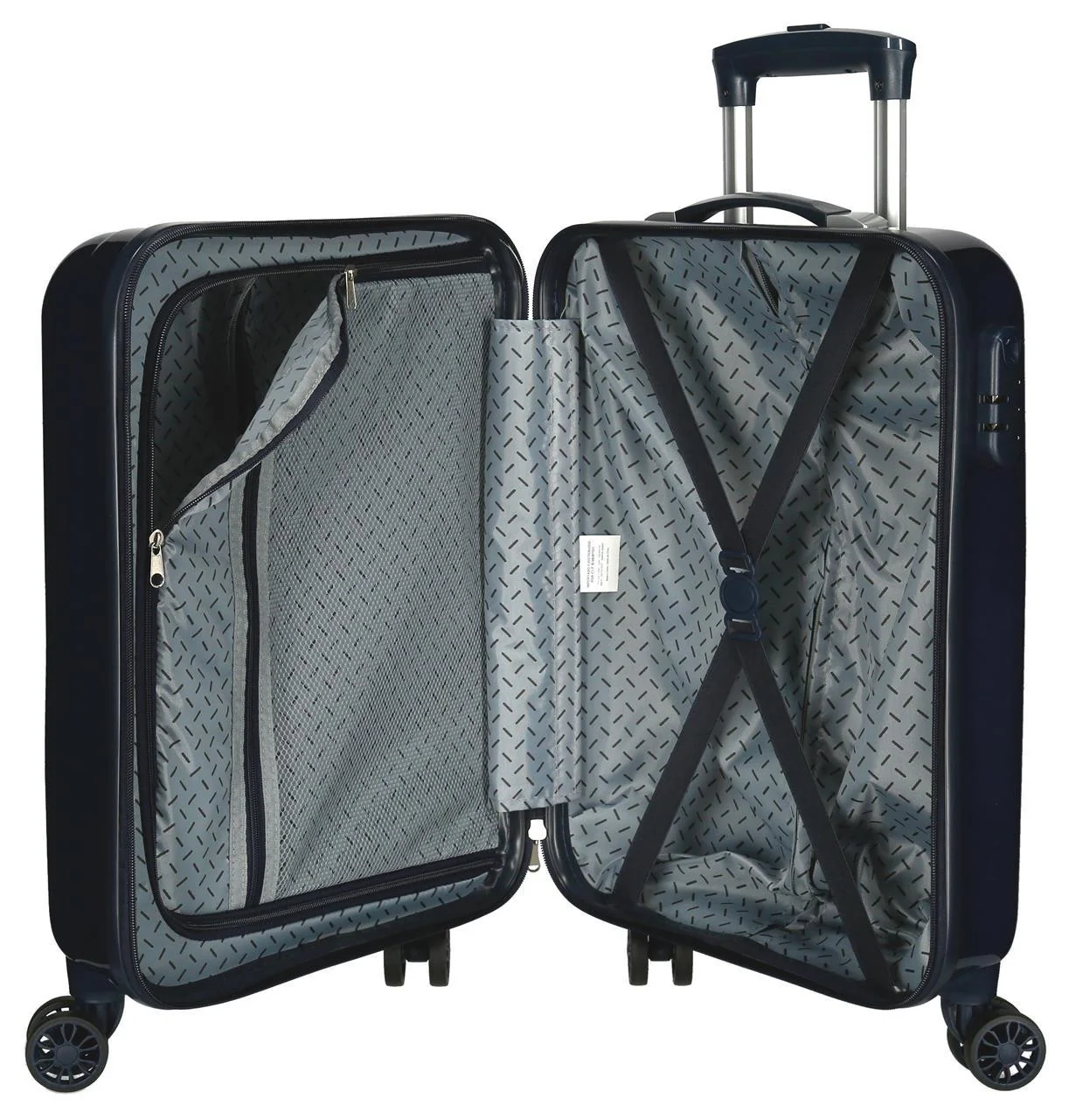 3671725 TROLLEY ABS 55CM.4R MICKEY Y MINNIE LONDON MARINO - Image 5