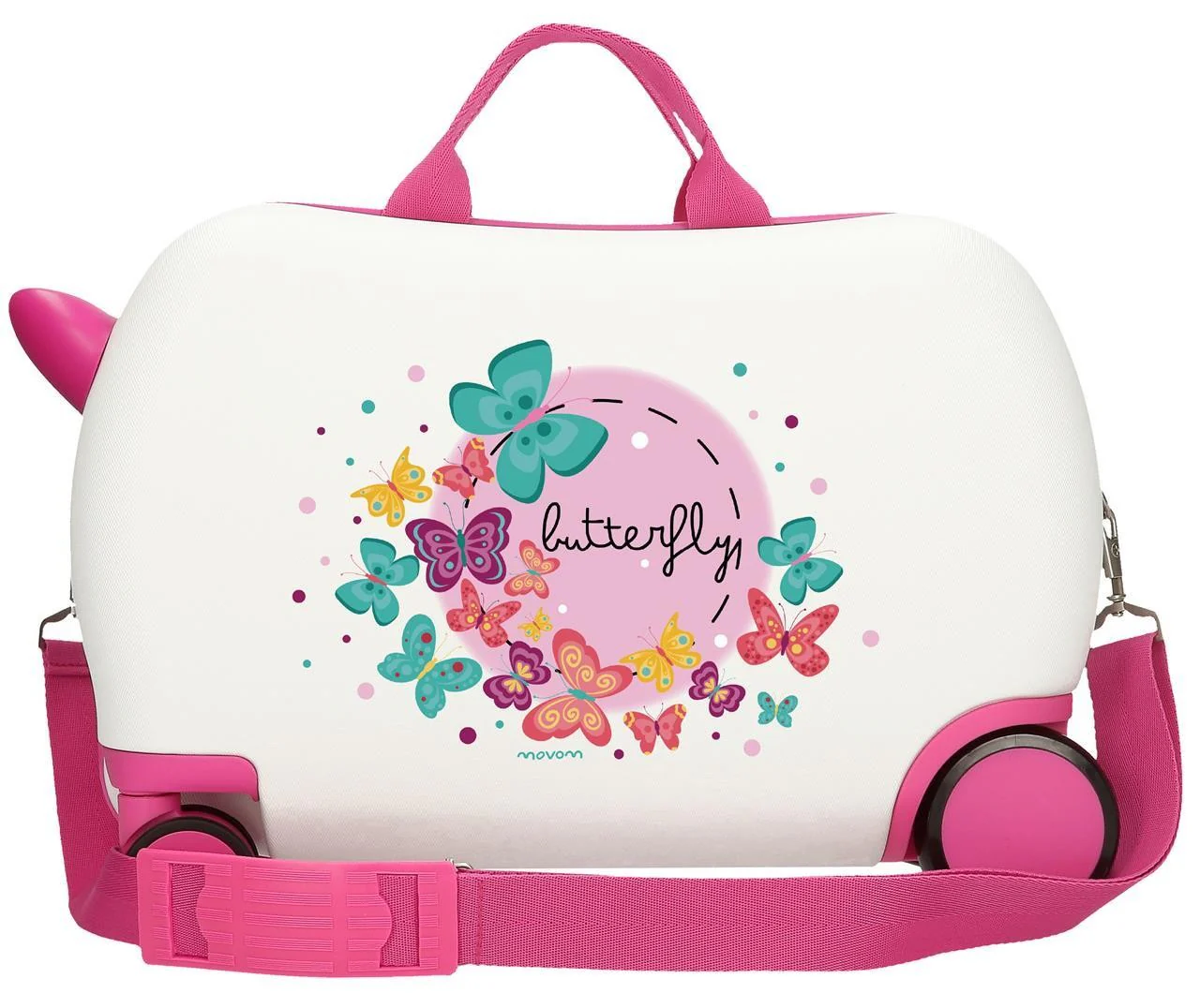 3721061 MALETA INF.ABS 4R.(2 MULTI.) 45CM.MOVOM BUTTERFLY - Image 3
