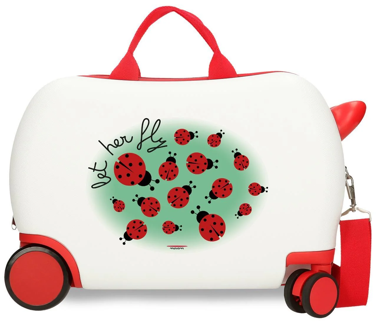 3721062 MALETA INF.ABS 4R.(2 MULTI.) 45CM.MOVOM LET HER FLY
