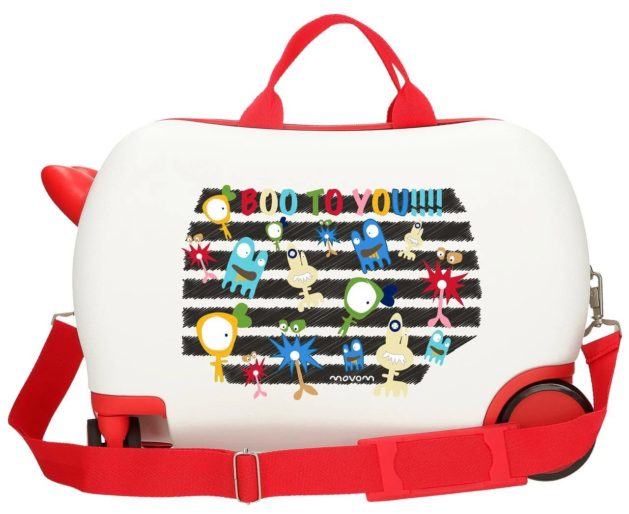 3721066 MALETA INF.ABS 4R.(2 MULTI.) 45CM. MOVOM BOO TO YOU - Image 3