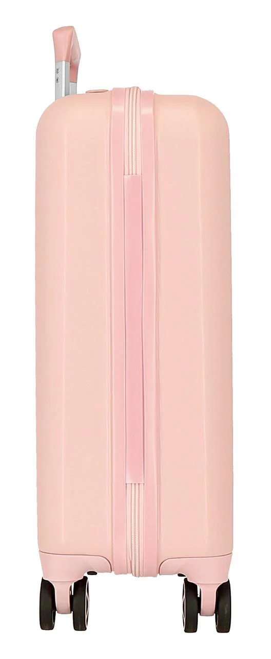 3739328 TROLLEY ABS 55CM.4R. MICKEY & MINNIE KISSES NUDE - Image 2