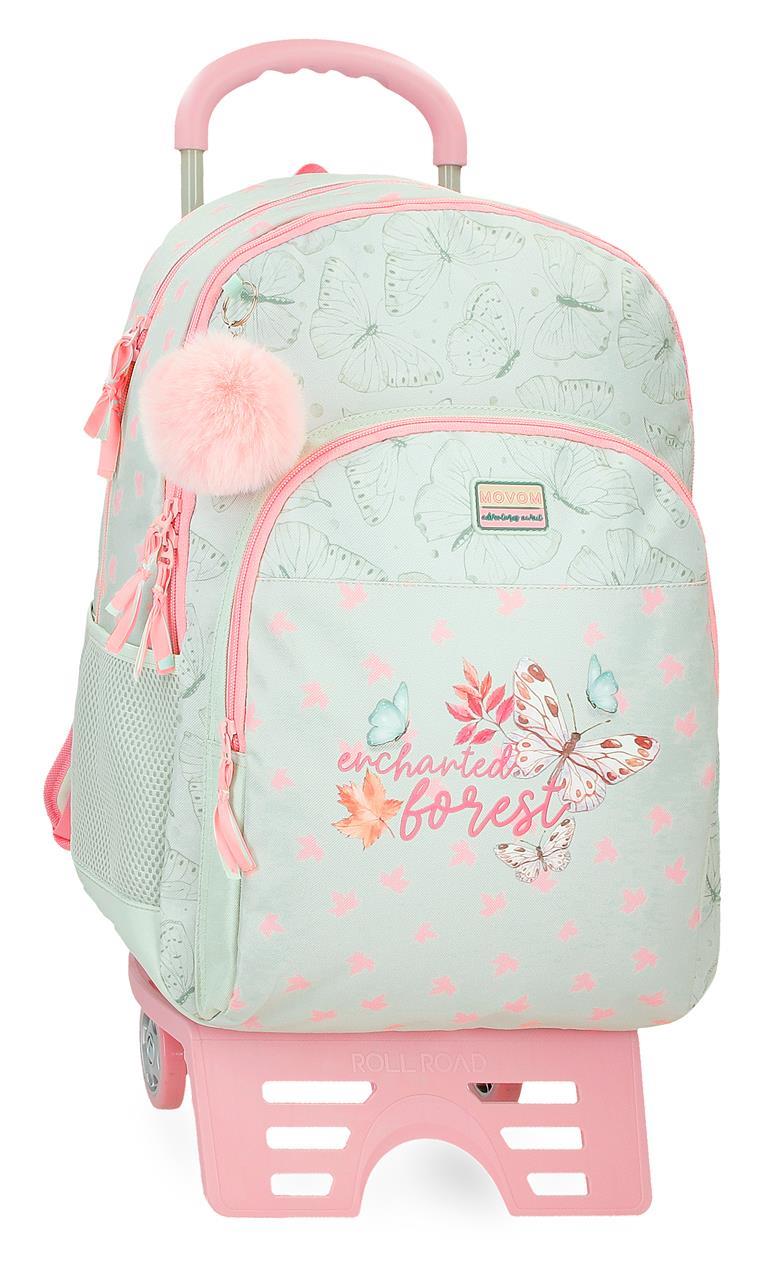 37426T1 MOCHILA ADAP. 44CM 2C. C/CARRO. MOVOM ENCHANTED FORE
