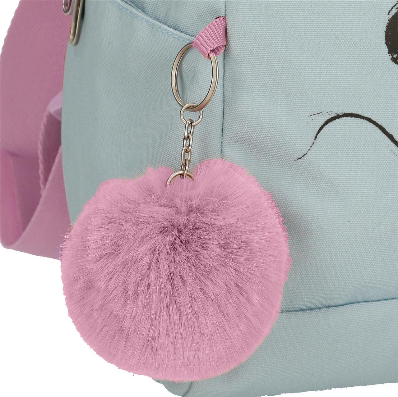 37923T1 MOCHILA ADAP. 44CM. C/CARRO. MICKEY Y MINNIE KISSES - Image 2
