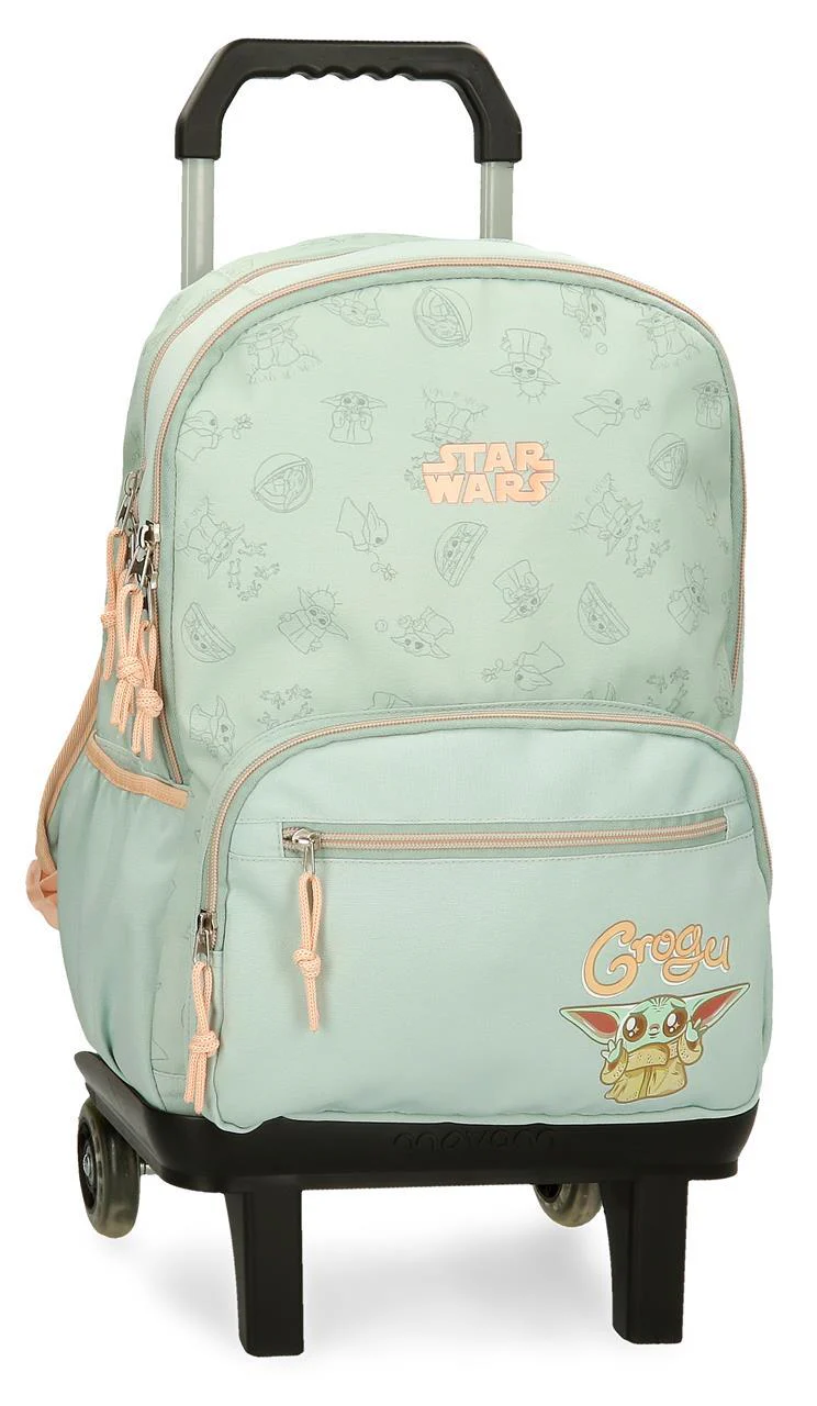 38127T1 MOCHILA ADAP. 44CM. C/CARRO. GROGU