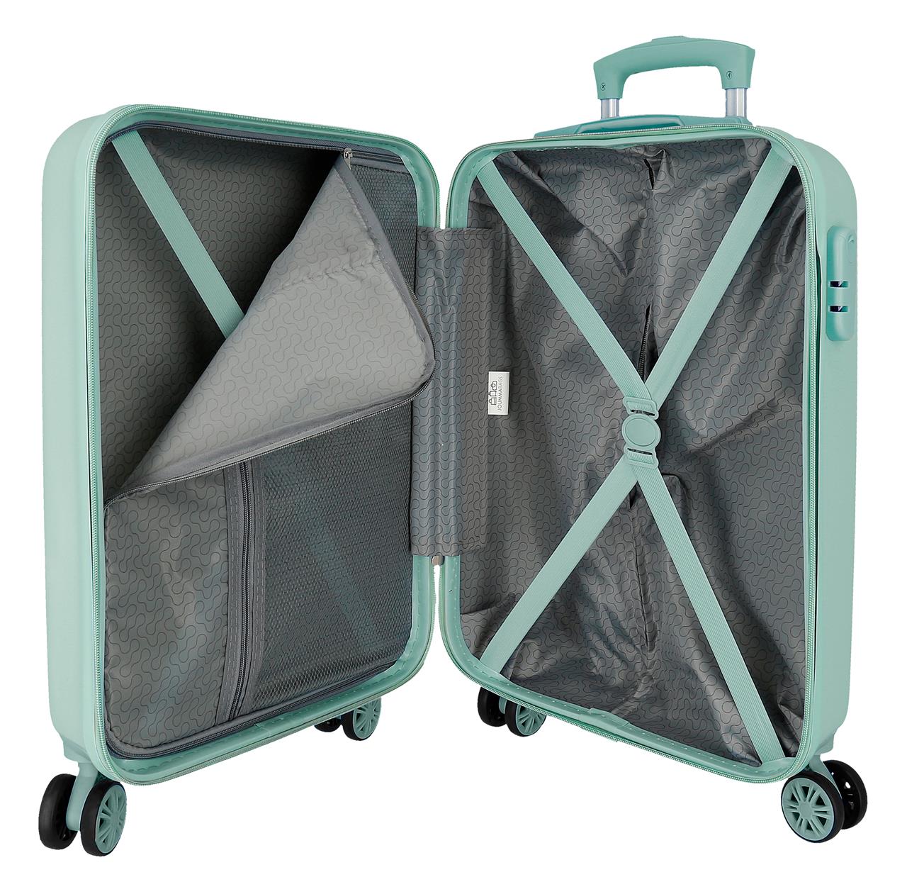 4011125 TROLLEY ABS 55CM. 4R. FROZEN FIND YOUR DESTINY TURQU - Image 2