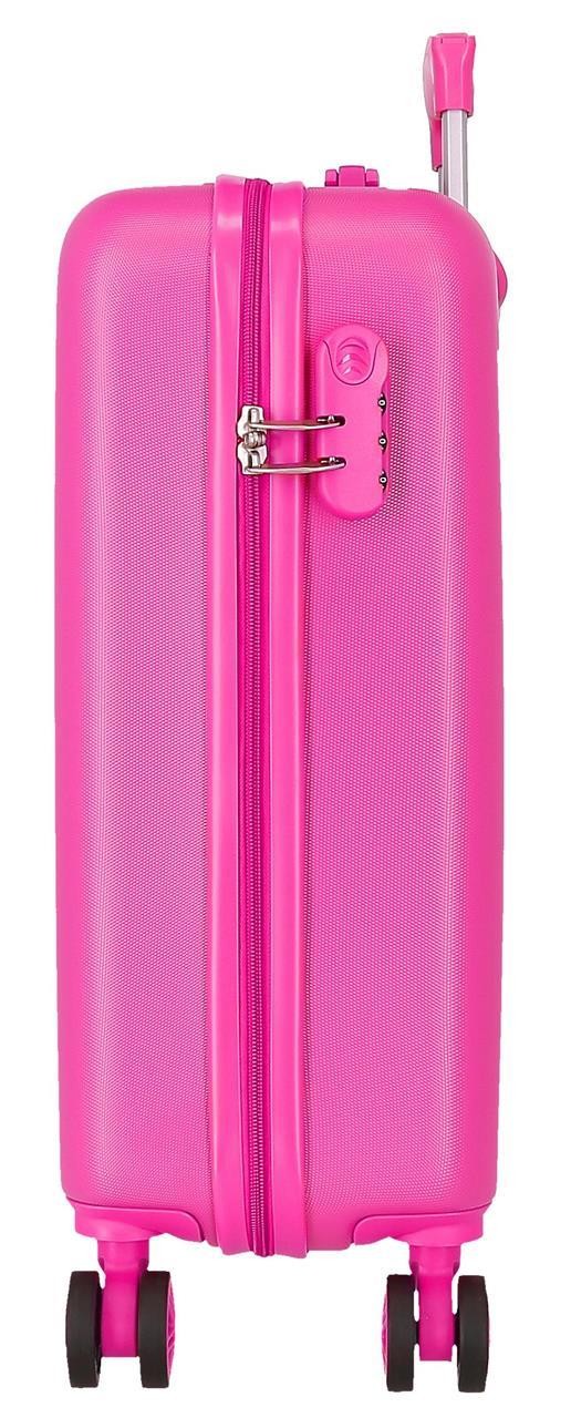 4021145 TROLLEY ABS 55CM.4R. MINNIE GEOMETRIC FUCSIA - Image 2