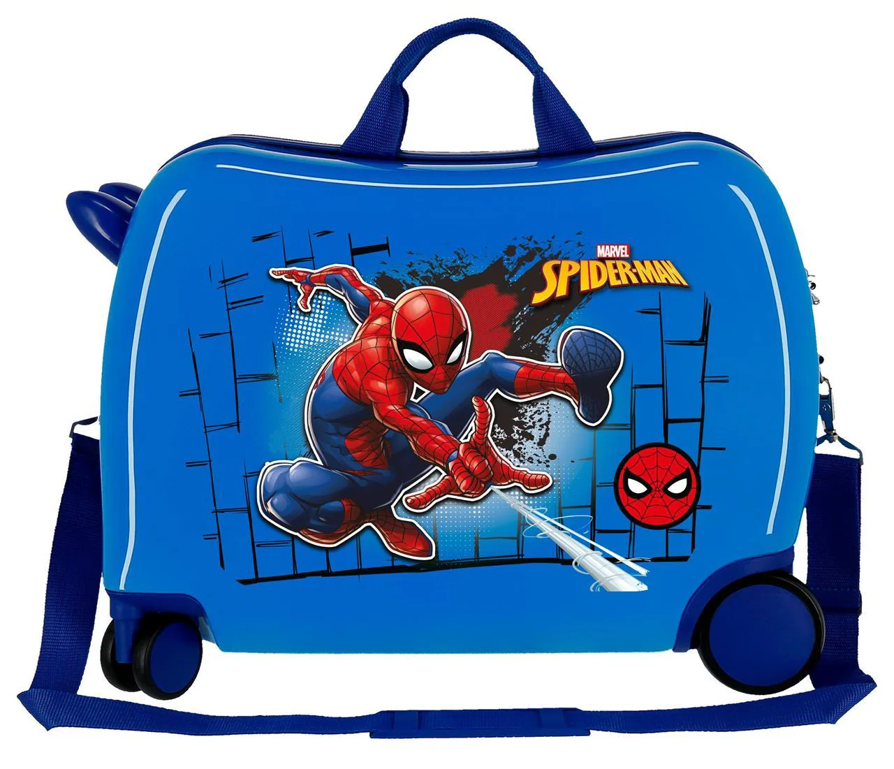 4049821 MALETA INF.ABS 4R.SPIDERMAN RED AZUL - Image 3