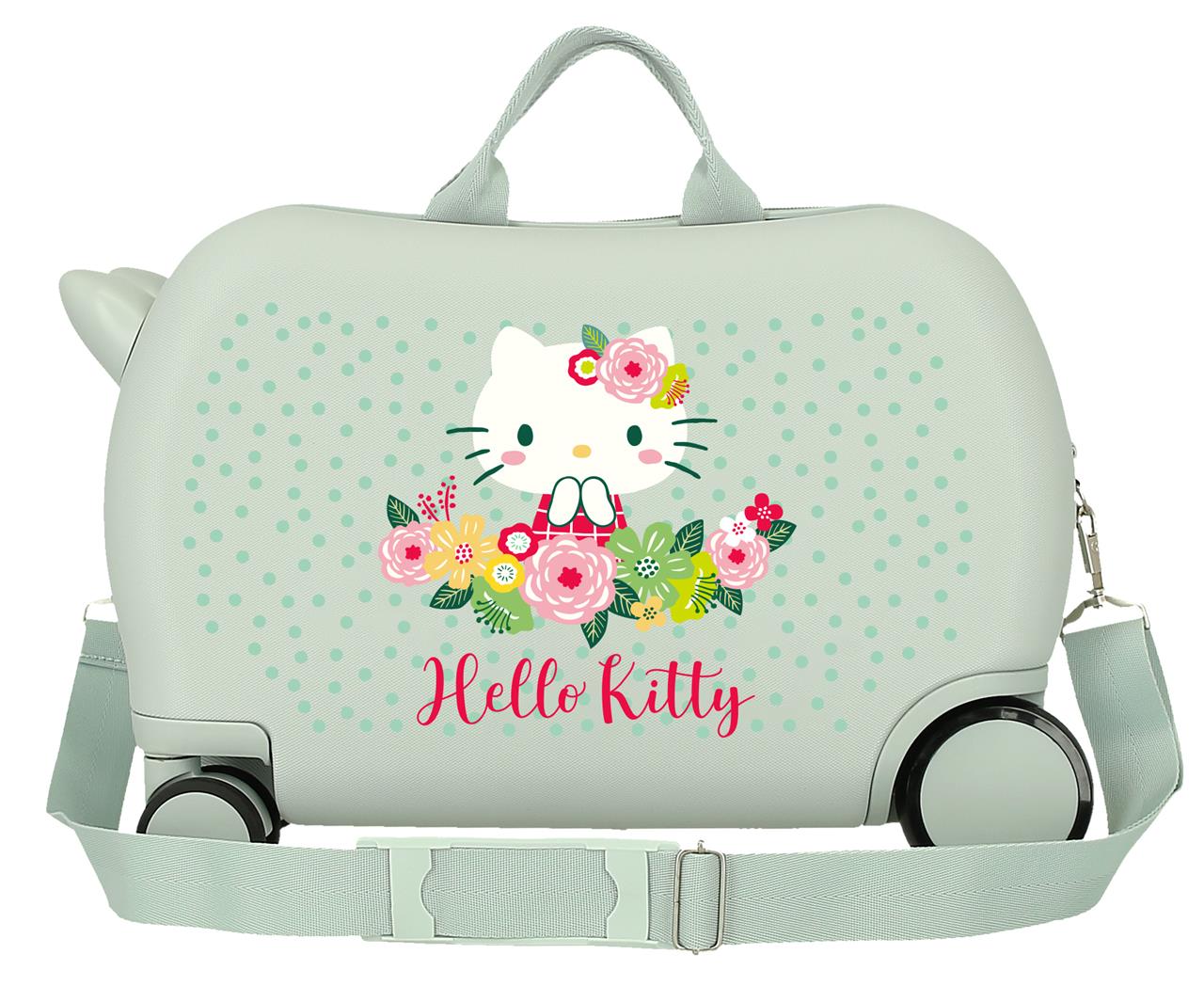 4121011 MALETA INF.ABS 4R.(2 MULTI.) 45CM. FLORAL KITTY MENT - Image 3
