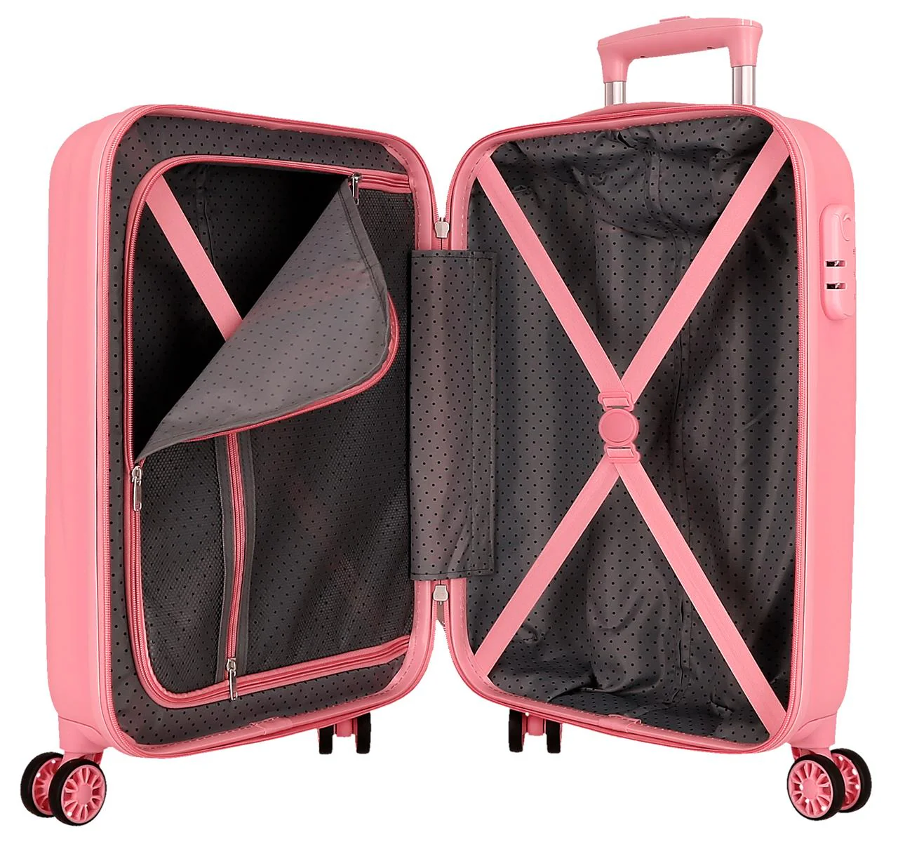 4191112 TROLLEY ABS 55CM. 4R. RR BABY PETS BEARS ROSA - Image 6