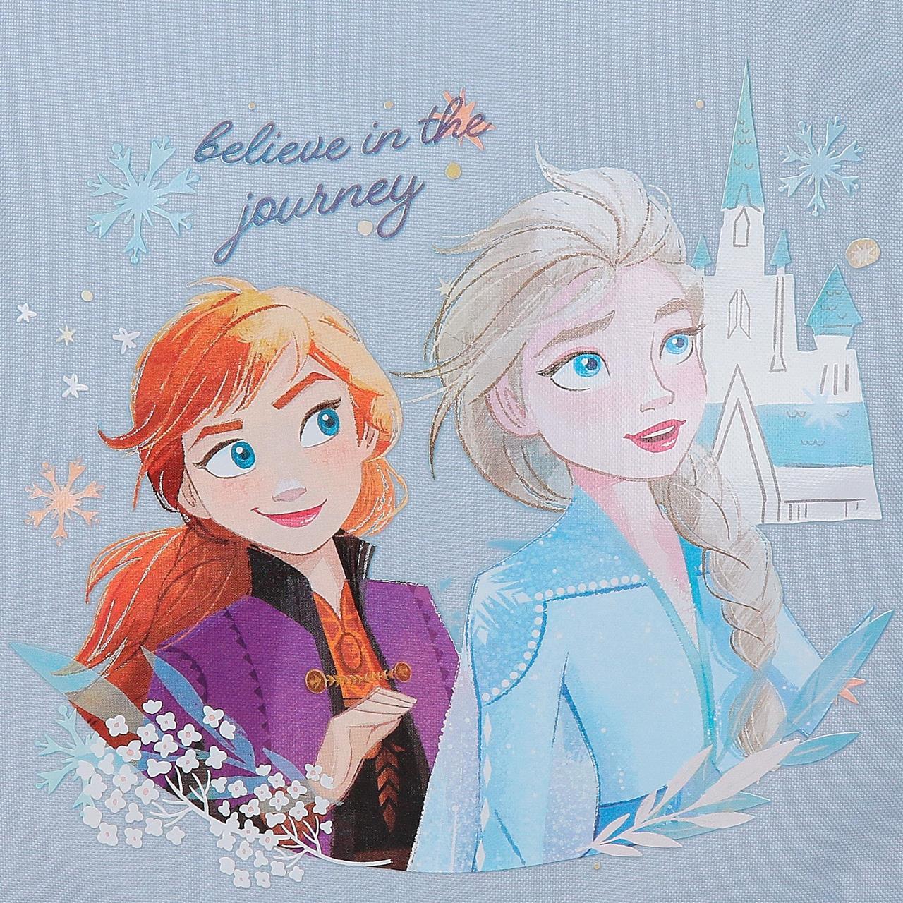 42124T1 MOCHILA ADAP. 40CM 2C. C/CARRO. FROZEN BELIEVE IN TH - Image 3