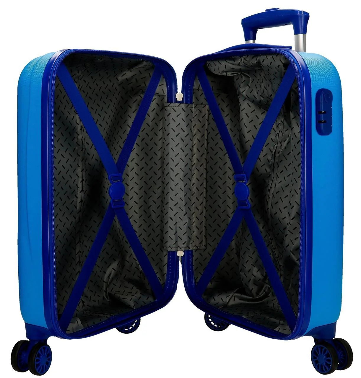 4221341 TROLLEY ABS 50 CM.4R MICKEY PEEK A BOO AZUL - Image 2