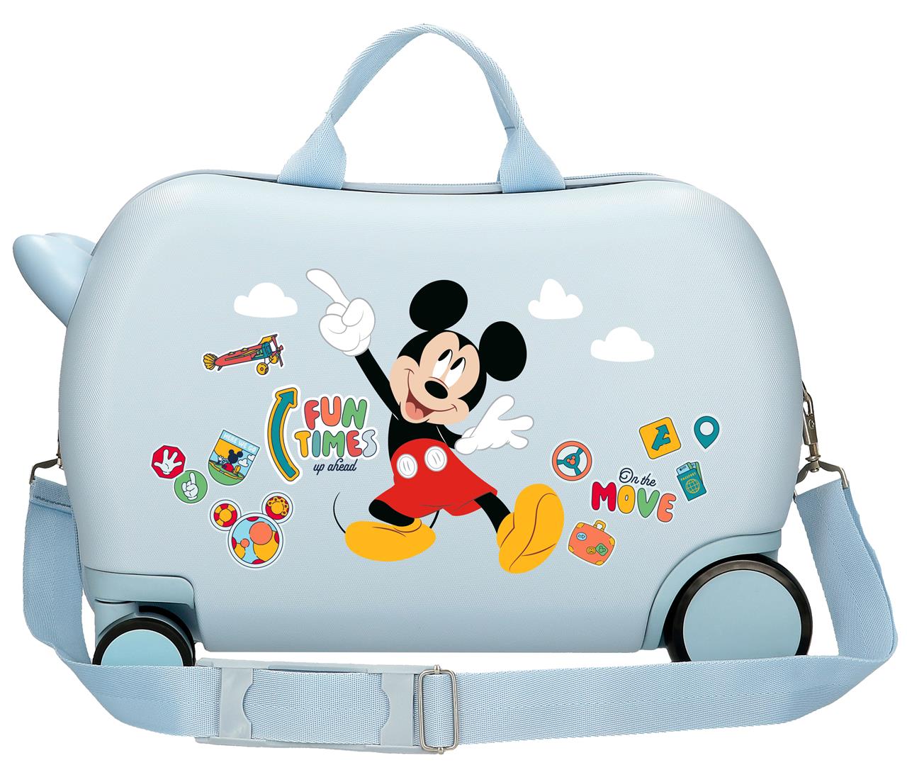 4231011 MALETA INF.ABS 4R.(2 MULTI.) 45CM. MICKEY FUN TIMES - Image 2