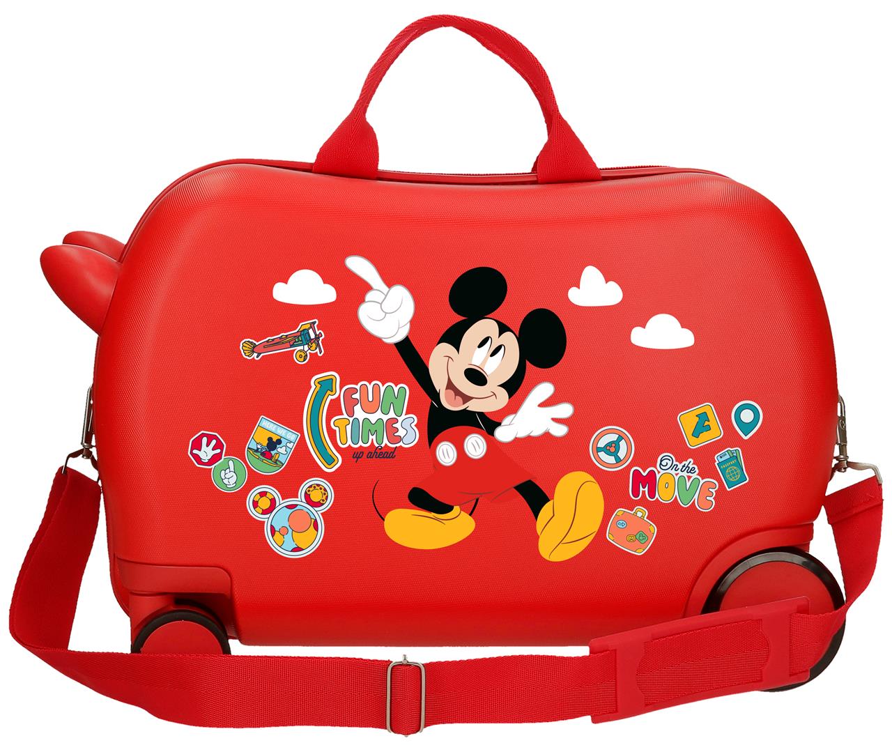 4231012 MALETA INF.ABS 4R.(2 MULTI.) 45CM. MICKEY FUN TIMES - Image 2
