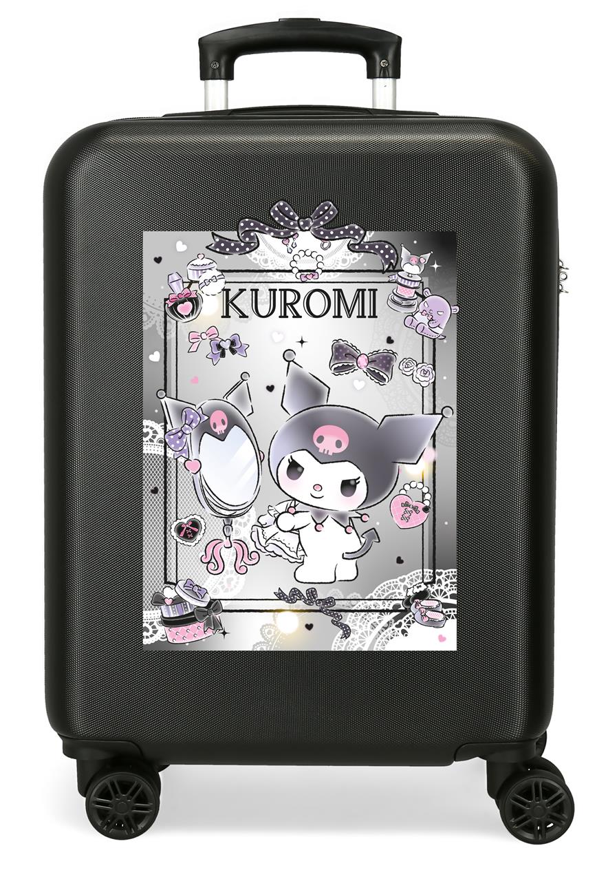 4281112 TROLLEY ABS 55CM.4R. KUROMI DREAM CLOSER NEGRO