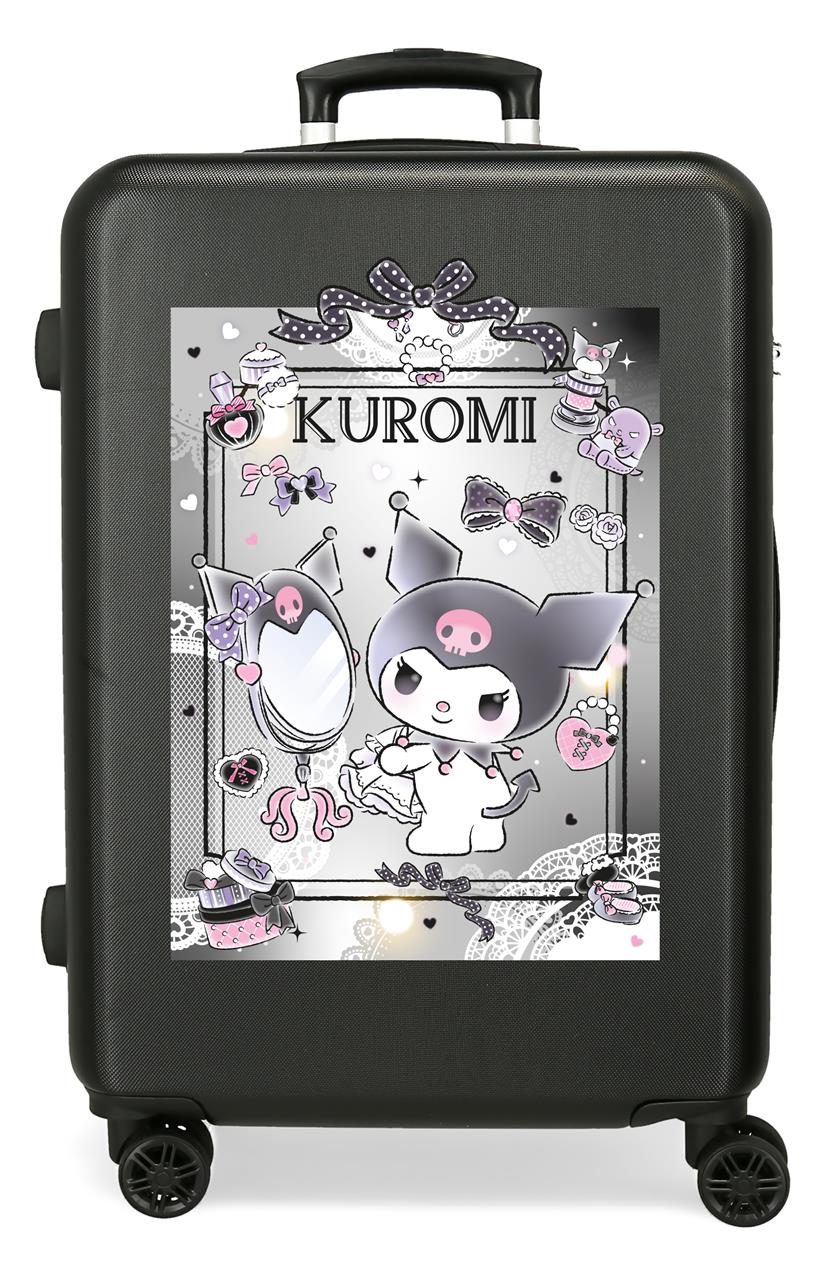 4281212 TROLLEY ABS 65CM. C/EXP. 4R. KUROMI DREAM CLOSER NEG