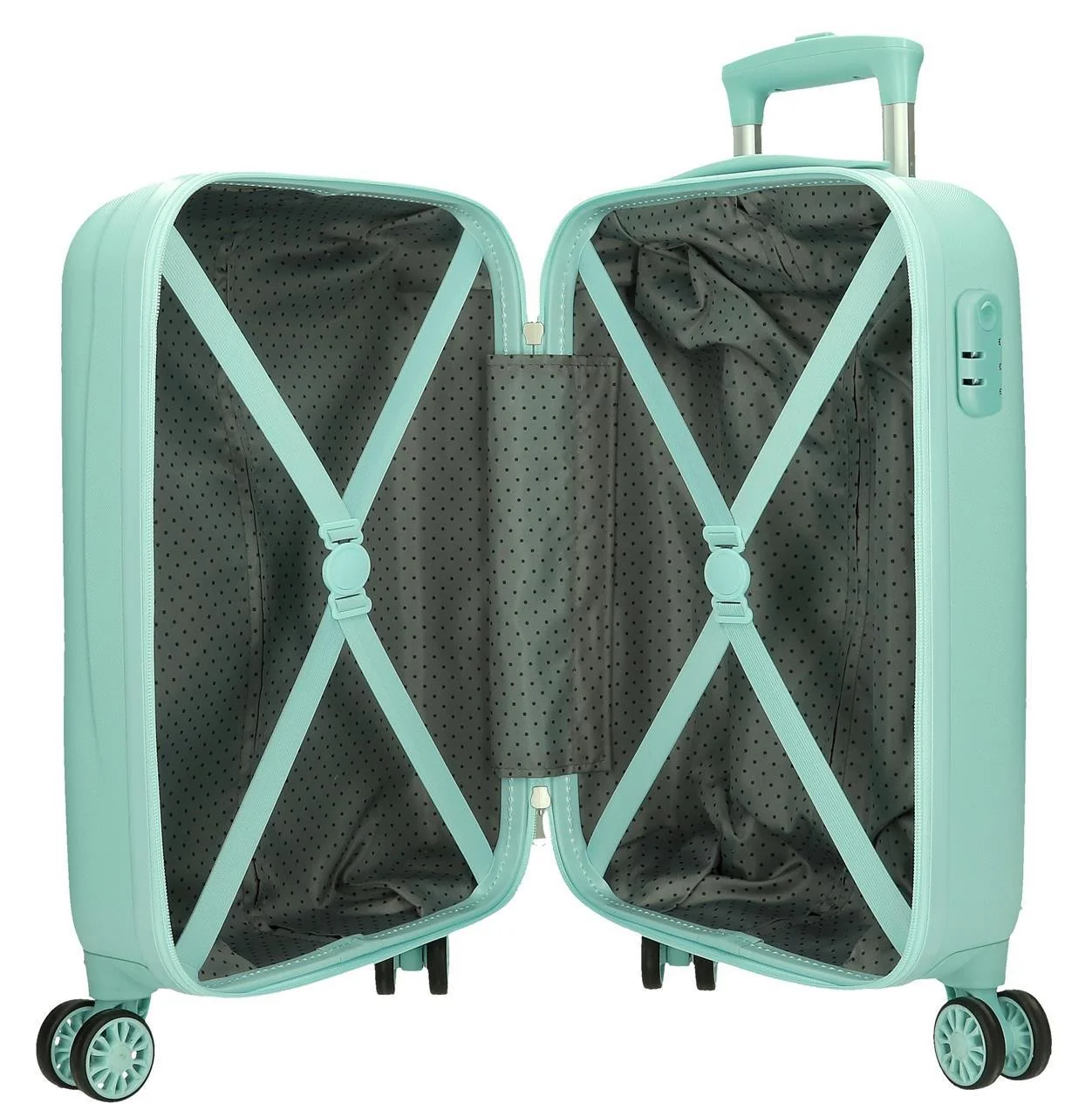 4291341 TROLLEY ABS 50 CM.4R MINNIE & FIGARO TURQUESA - Image 5