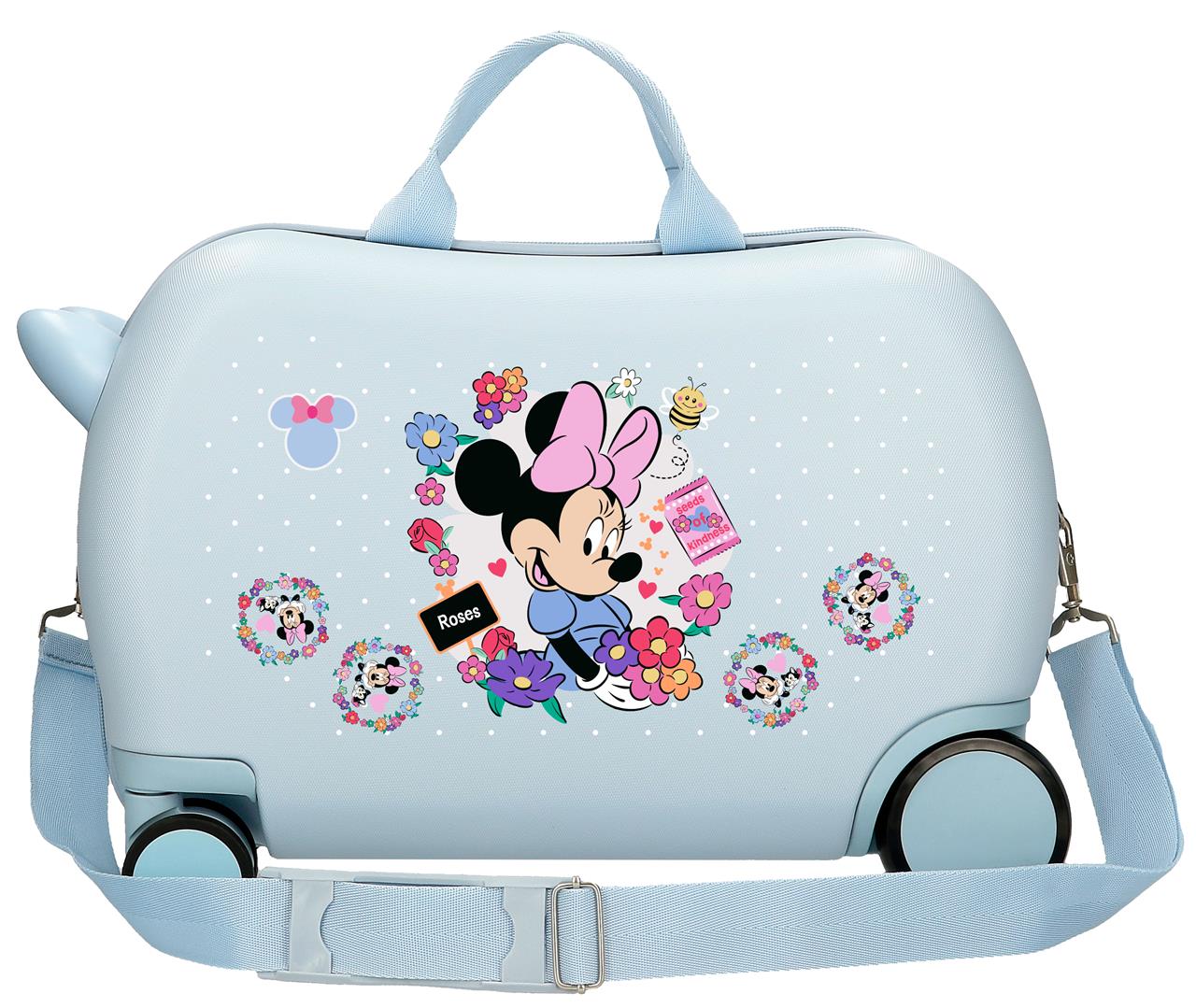 4311011 MALETA INF.ABS 4R.(2 MULTI.) 45CM. MINNIE FLOWERS AZ - Image 2