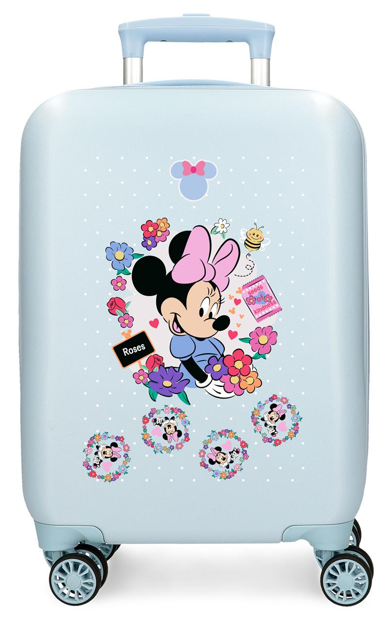 4311311 TROLLEY ABS 50 CM. 4R. MINNIE FLOWERS