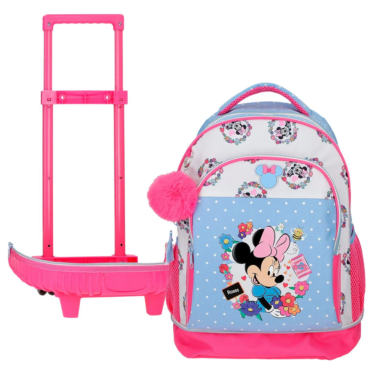 4312911 MOCHILA COMPACT DESM. 2R. MINNIE FLOWERS - Image 4