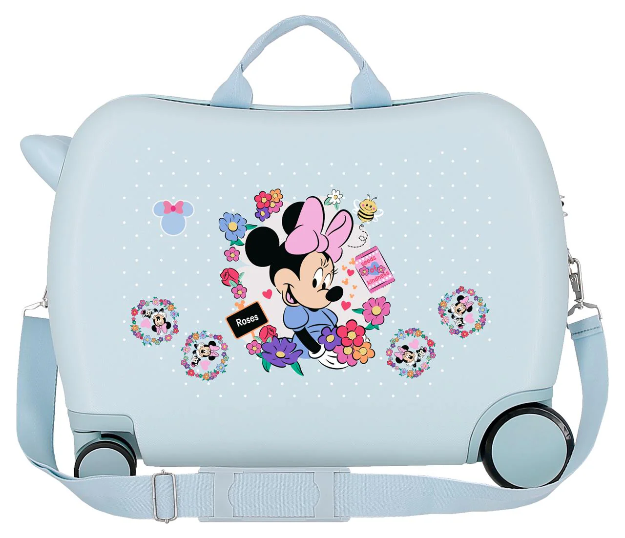 4319811 MALETA INF.ABS 4R.(2 MULTI.) 50CM. MINNIE FLOWERS AZ - Image 3